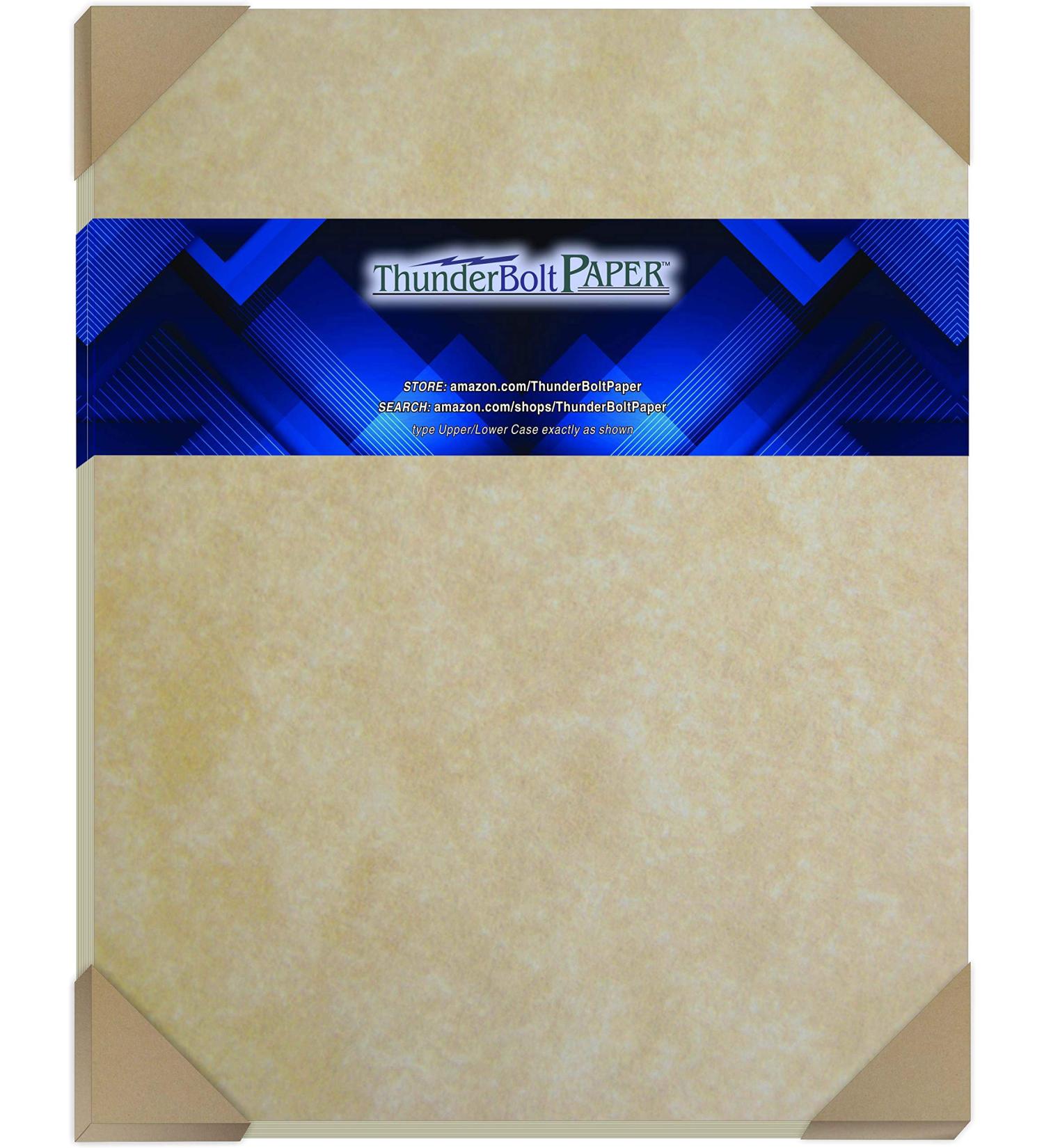 50 Old Age Parchment 60 Text ( 24 Bond) Paper Sheets - 11 X 14 Inches Scrapbook|Picture-Frame Size - 60 Pound is NOT Card Weight- Vintage Colored Old Parchment Semblance - Buy Online on GoSupps.com