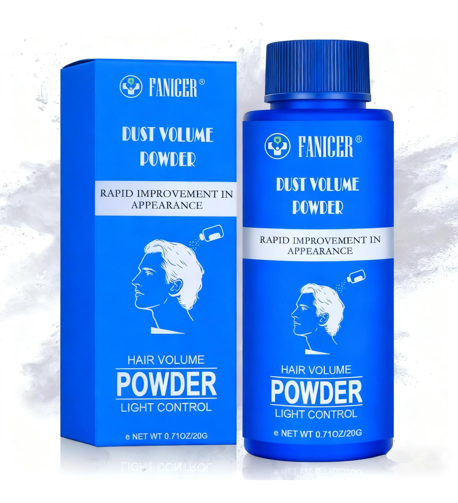 Usmlicer Hair compacting powder 15 g volume powder matte finish for women and men modeling powder for styling