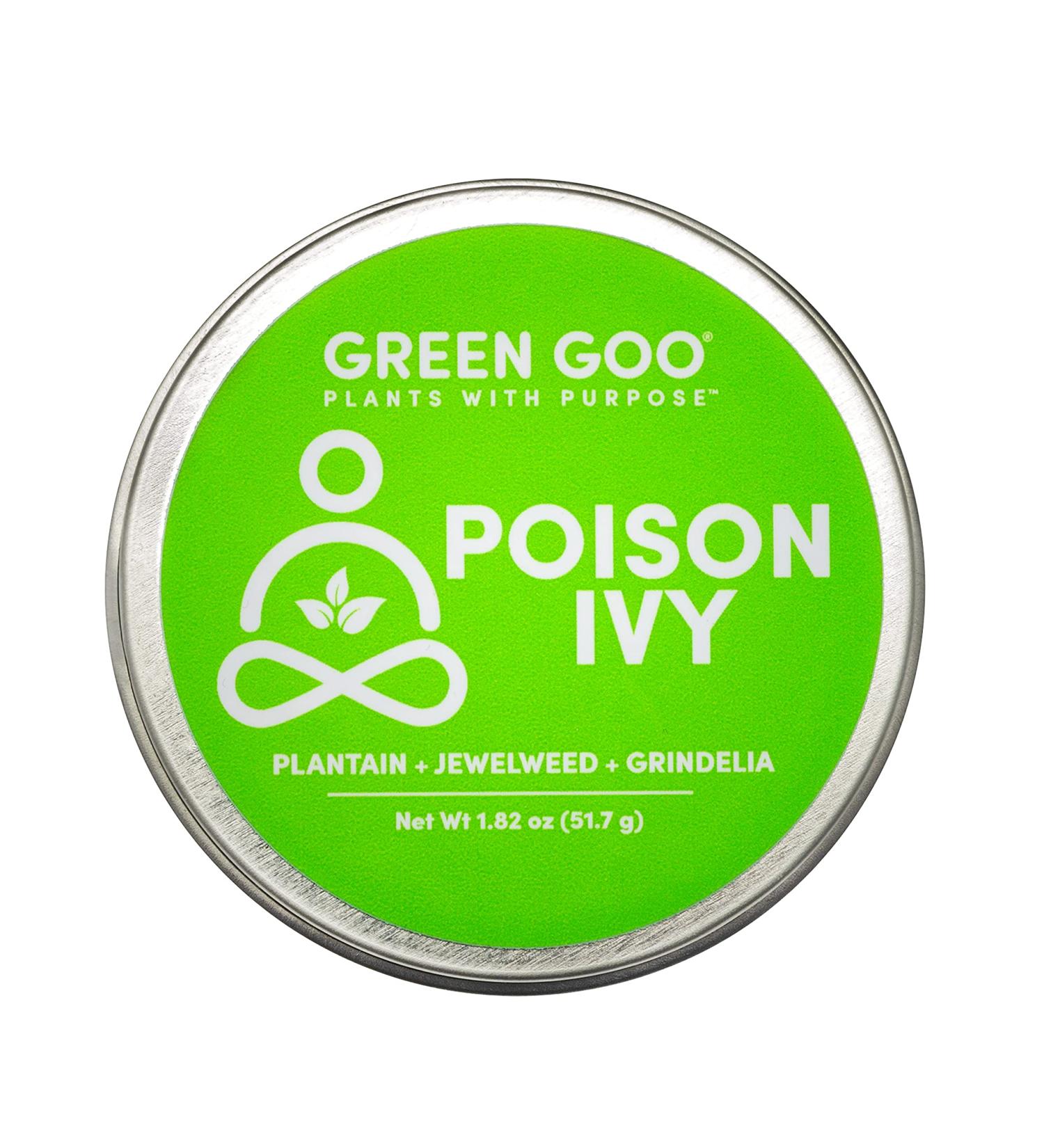 Green Goo Poison Ivy Salve 1.82 oz - Soothing Relief for Skin Irritation - Buy Online on GoSupps.com