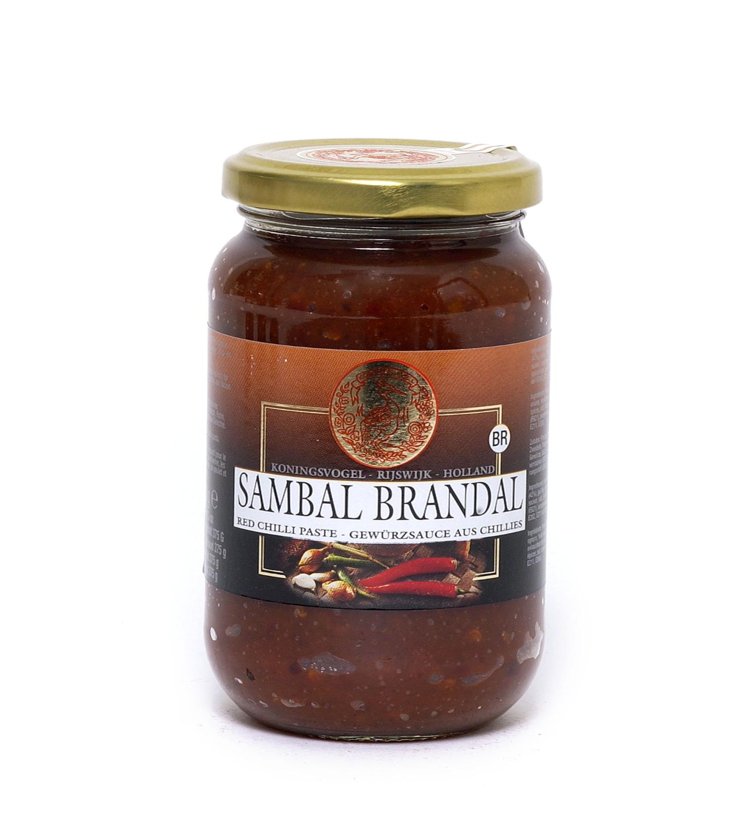 Koningsvogel Set of 3 Sambal Brandal conical birds 3 x 375 g