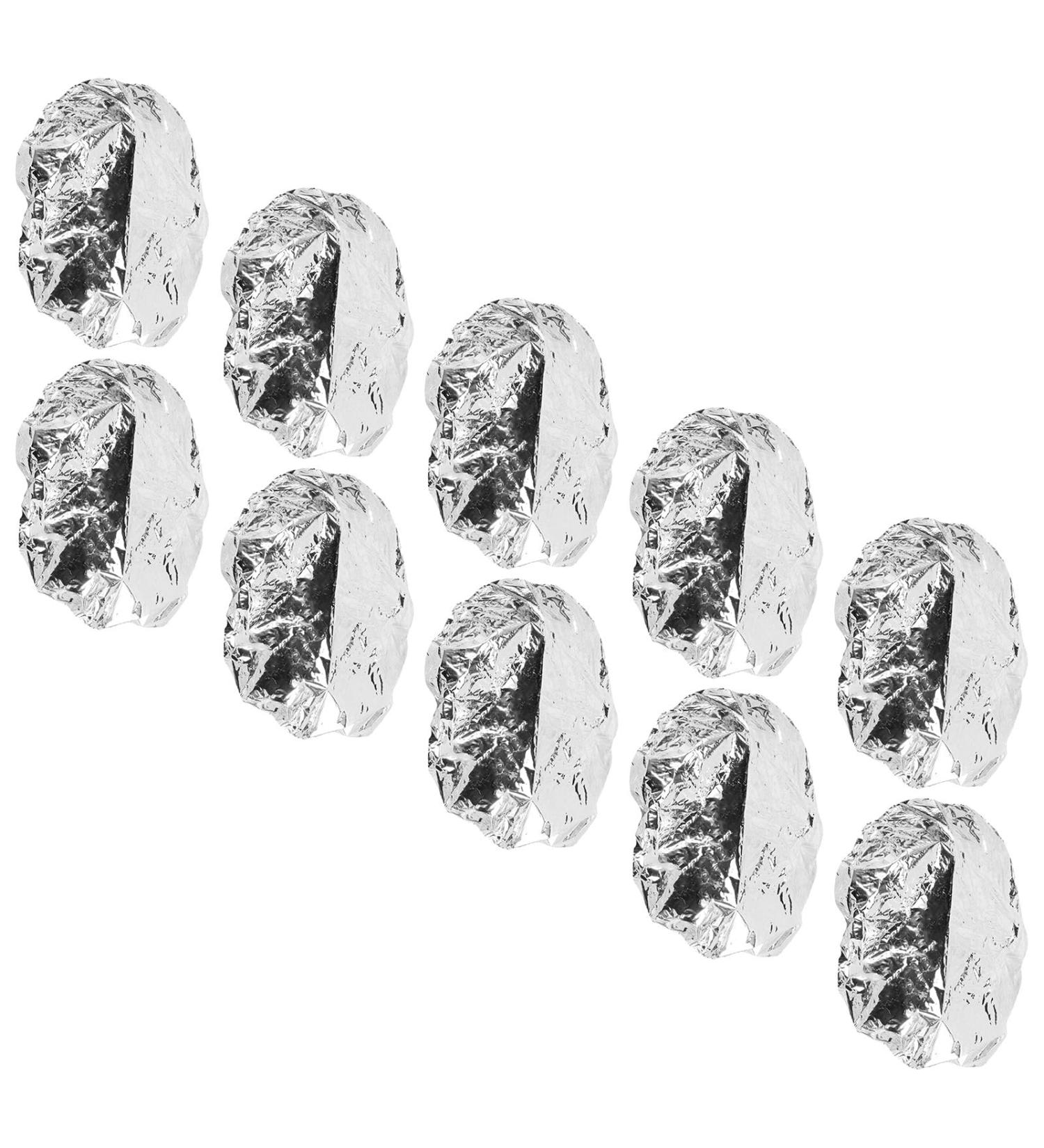 10pi ces Bonnet de Coiffure Chauffant Aluminium Isolant et Protecteur de Chaleur lastique pour Coloration Domicile et Salon - Buy Online on GoSupps.com