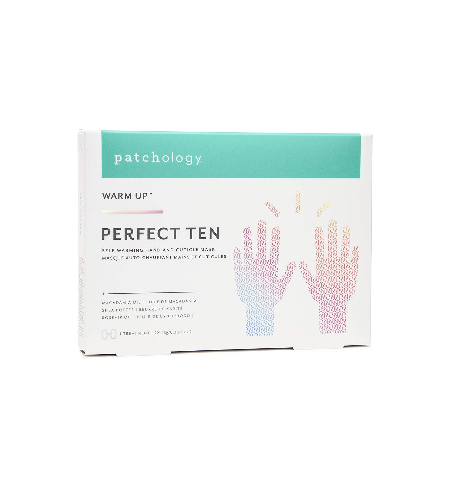 Patchology Perfect Ten Hand & Cuticle Mask - Moisturizing Gloves for Dry Skin - Buy Online on GoSupps.com