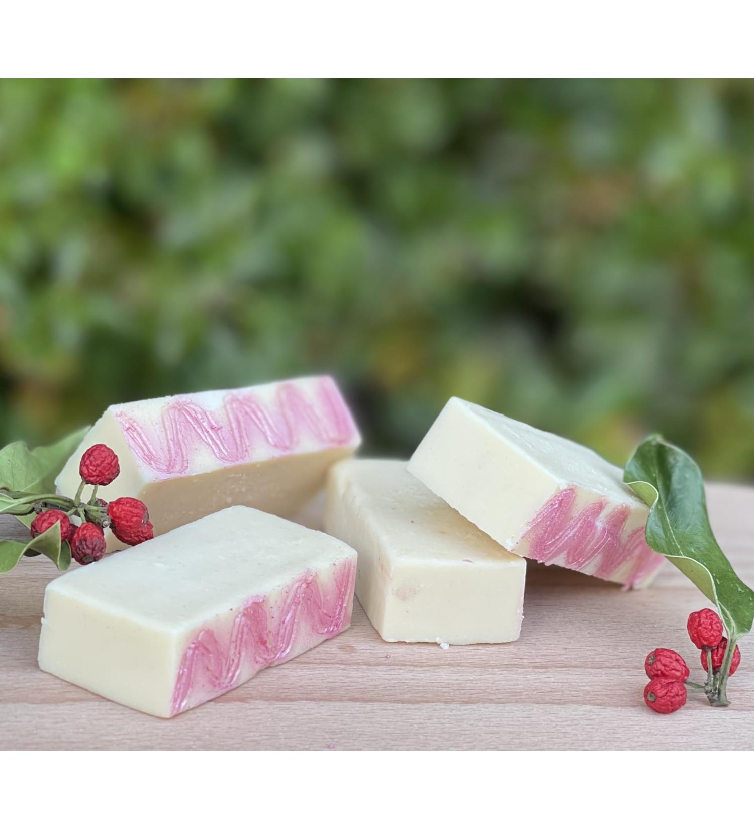 Handmade Soap Bar with Milk and Olive Oil