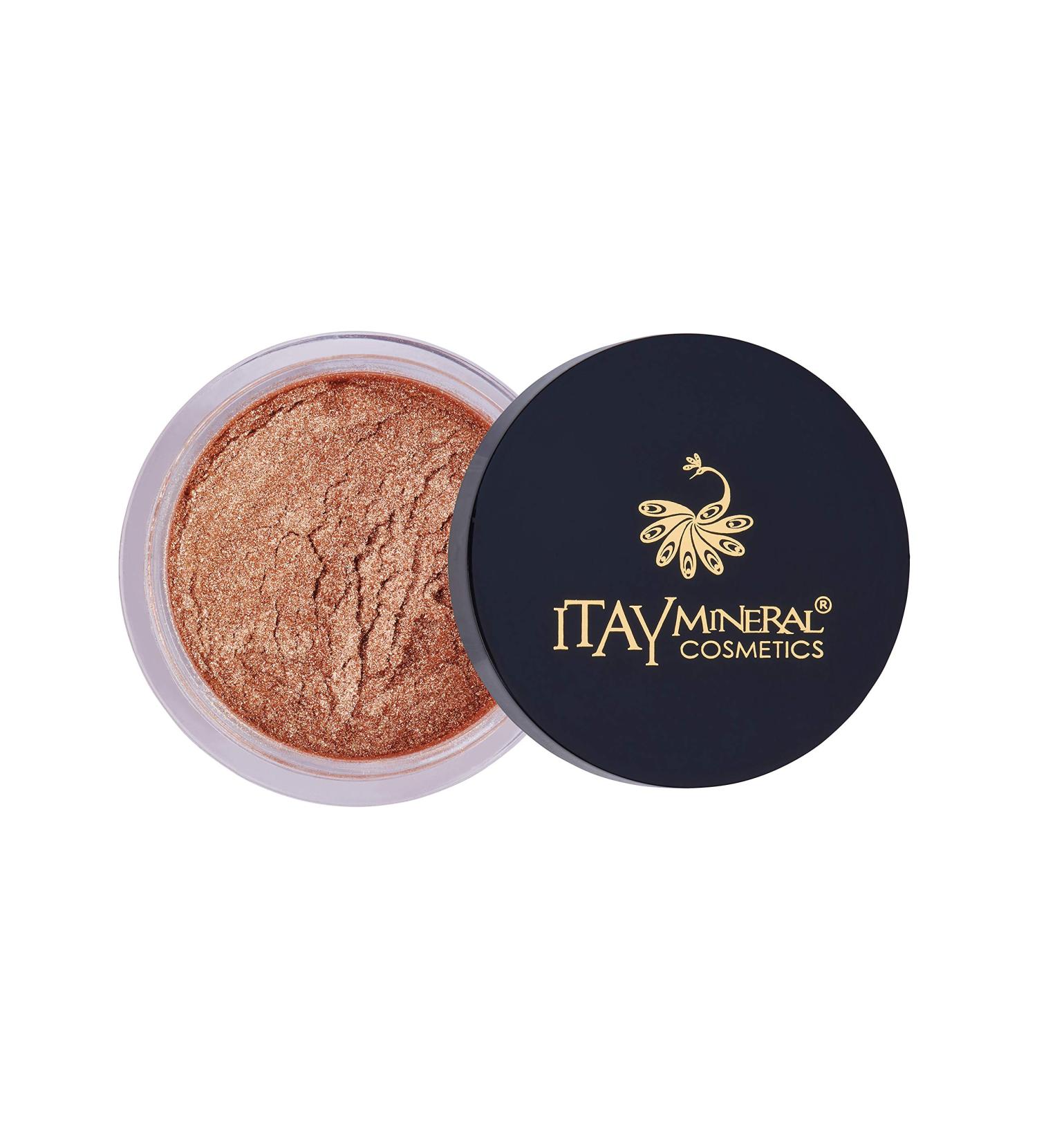 Itay Mineral Cosmetics Beautiful Mica Powder Mineral Shimmers Eye Shadows Collections (Shine Bronze MS-4)