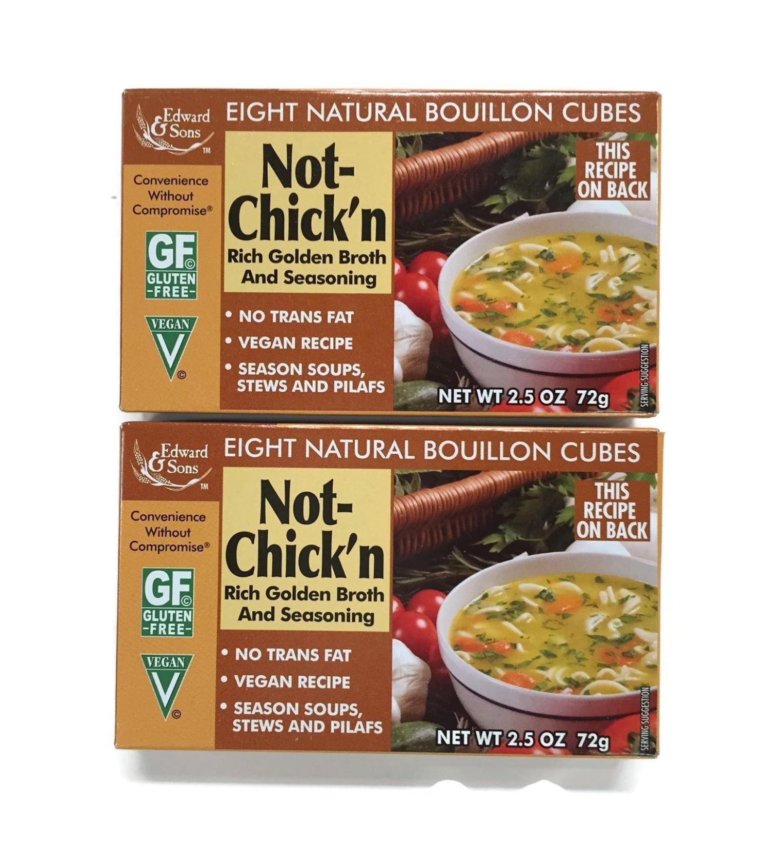 Not-Chick'n Edward & Sons Bouillon Cubes (Set of 2)