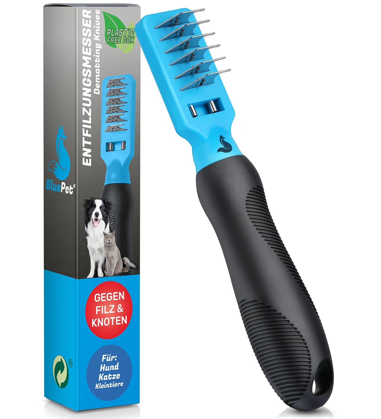 Bluepet PROFI Definition CAMM for Dogs & Cats | Premium Knot Removal & Delimitation Tools | International Shipping Available - Buy Online on GoSupps.com