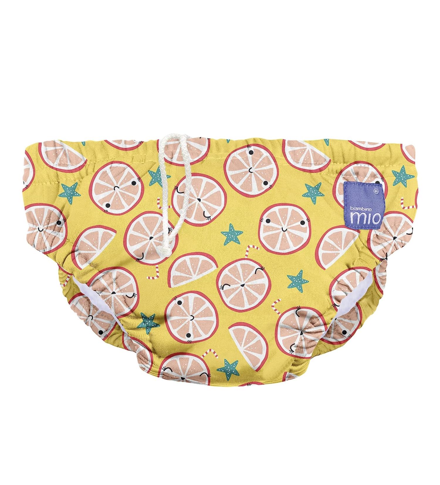 Bambino Mio Reusable Swimming Diaper for Babies & Toddlers - Casual Limone Size L (1-2 Years) - Buy Online on GoSupps.com