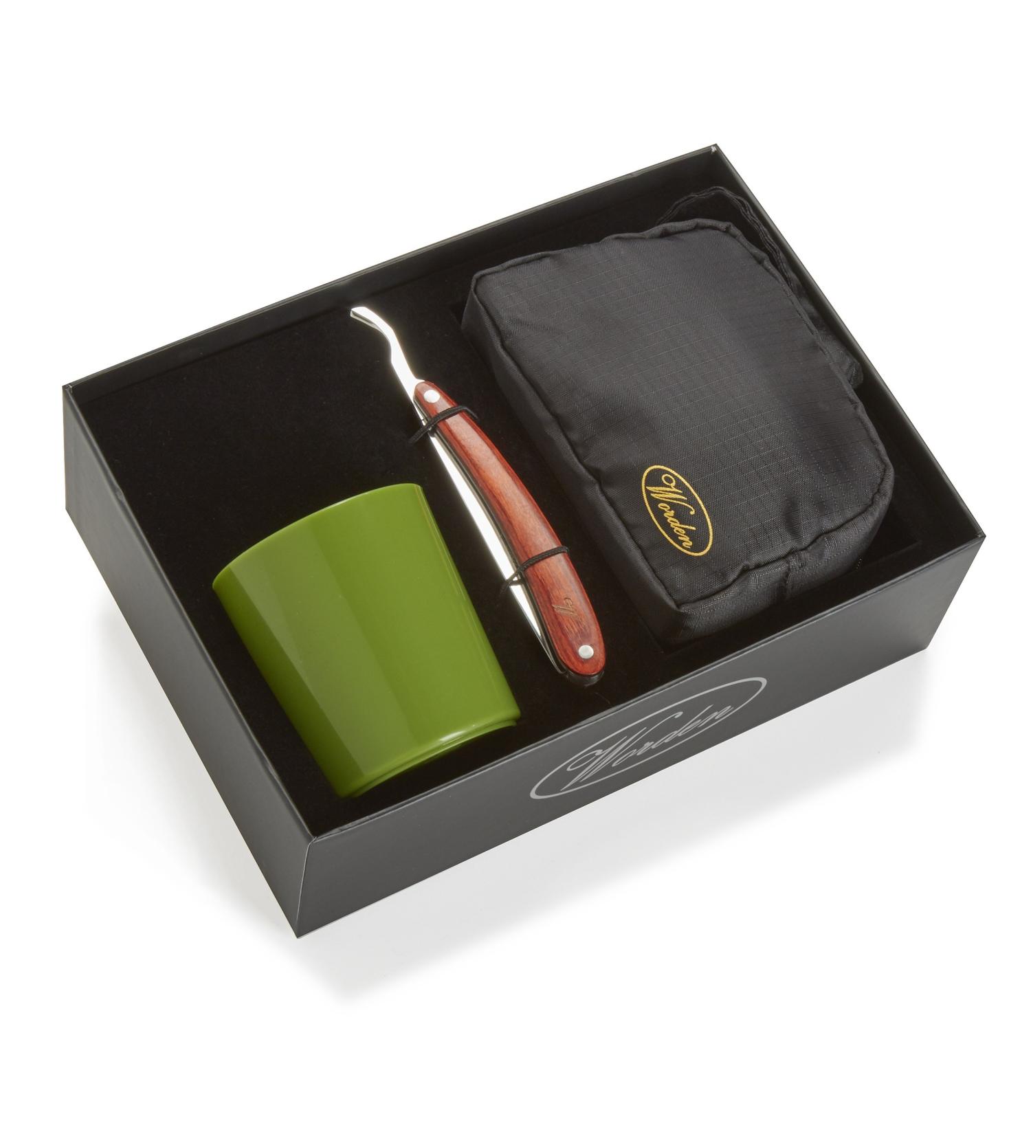 Buy Worden Shaving Kit for Powder/Cream (Olive) | Premium International Shipping - Buy Online on GoSupps.com