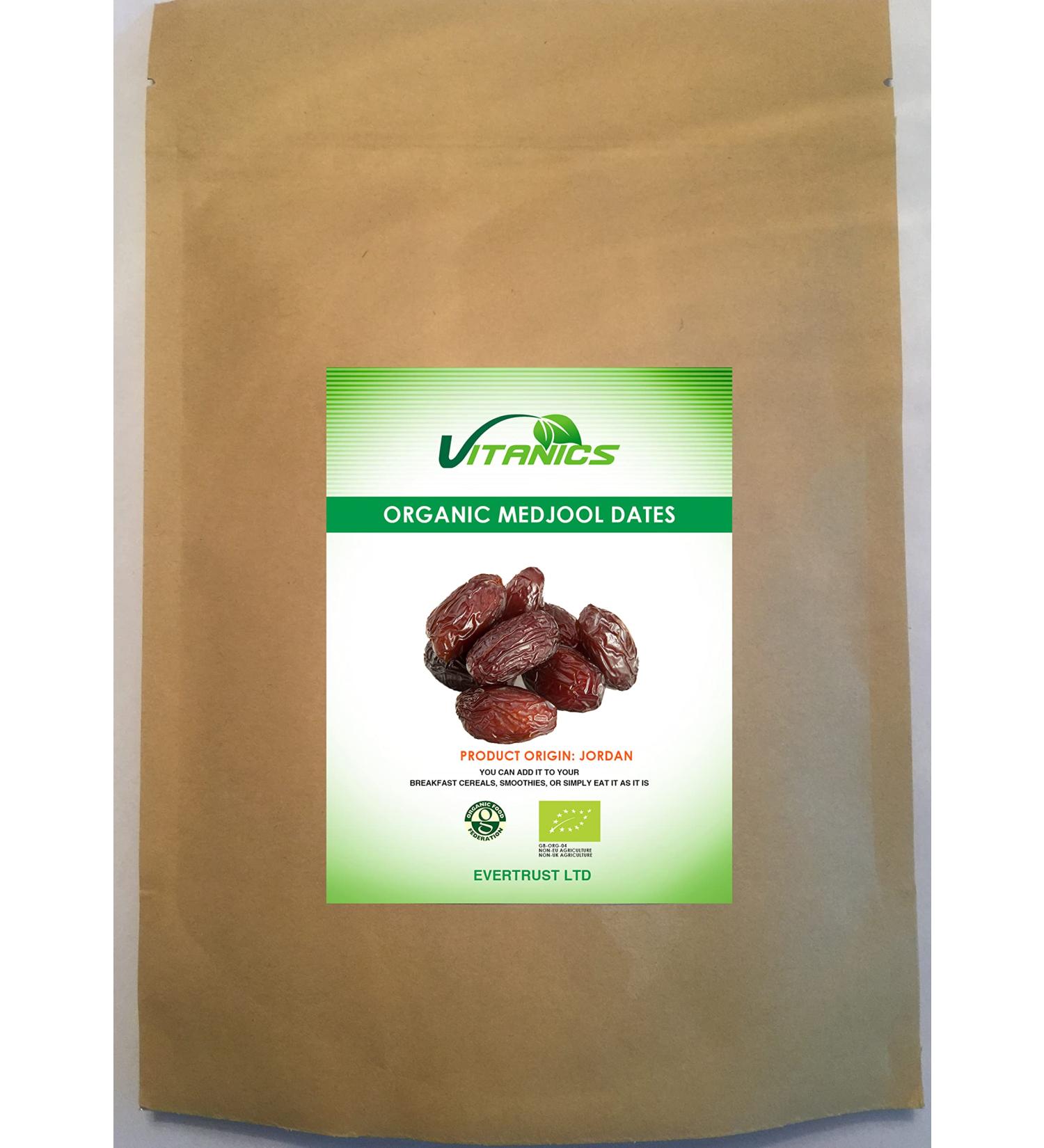 Vitanics Organic Medjool Dates (1kg)