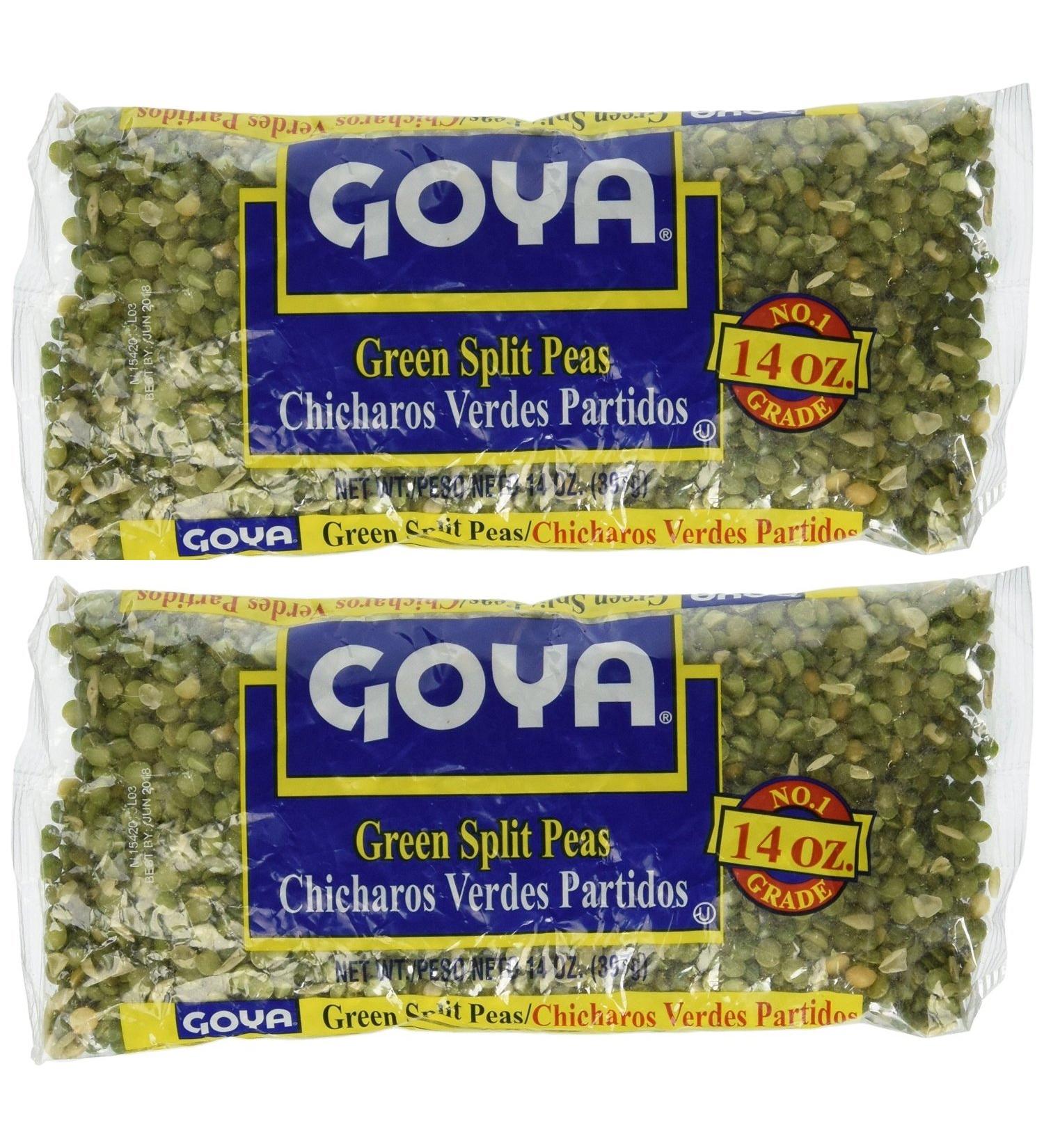 Goya Green Split Peas (Pack of 2)