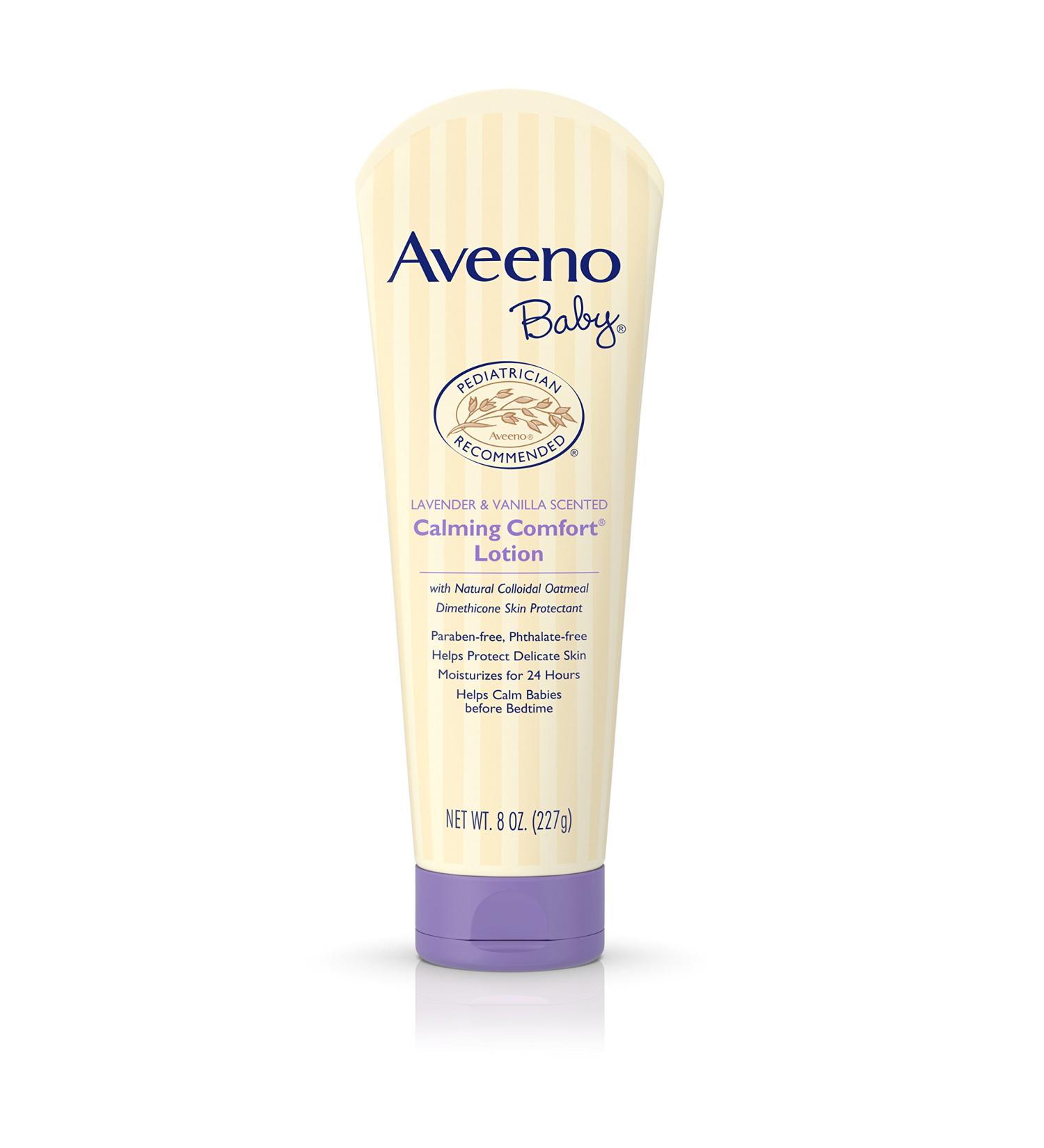 Aveeno Baby Calming Comfort Lotion Lavender & Vanilla 235 ml - Buy Online on GoSupps.com