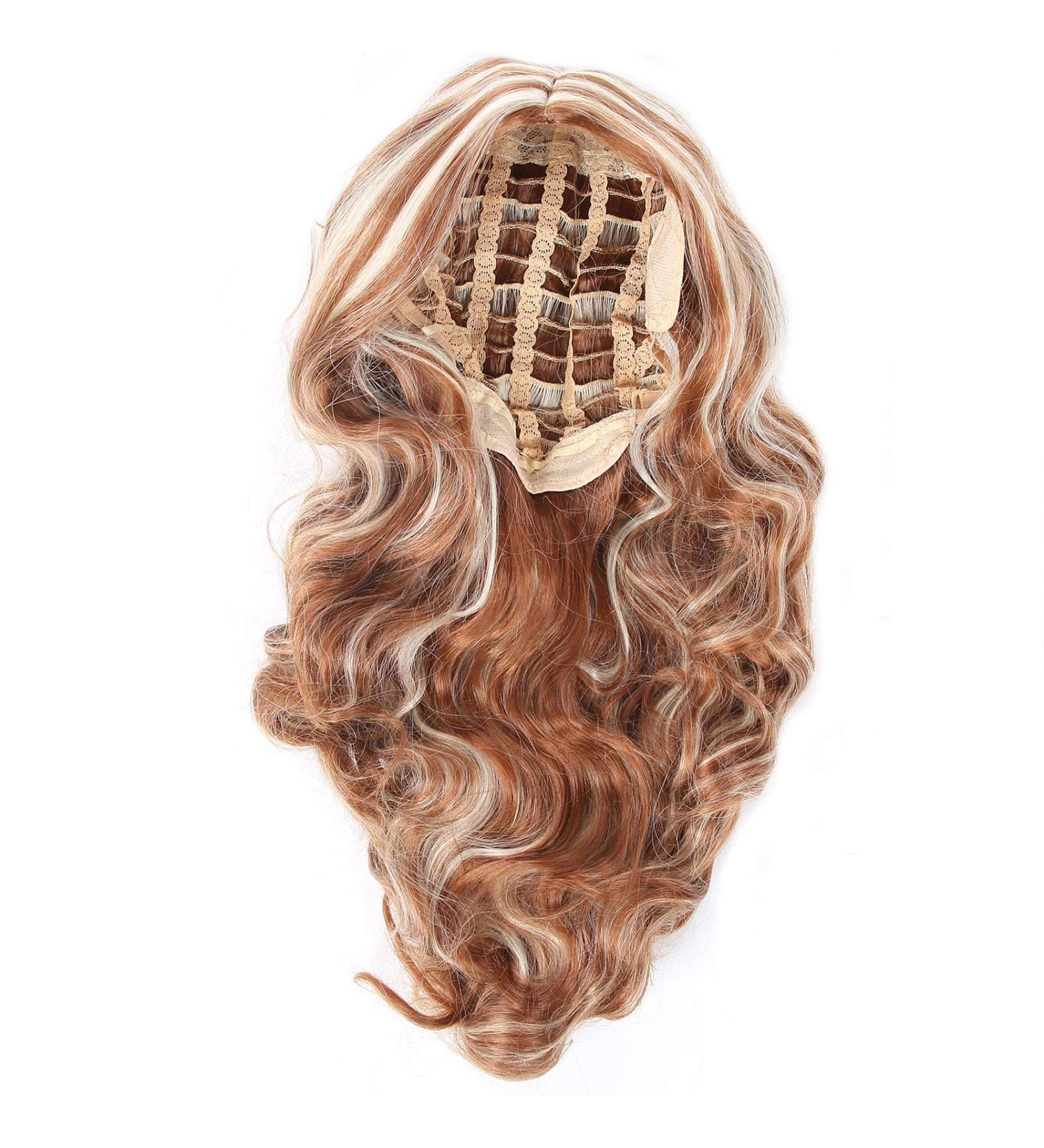 Premium Wavy Curly Wig for Women - Soft & Comfortable Everyday Wear | Perfect for Halloween & Cosplay - Buy Online on GoSupps.com