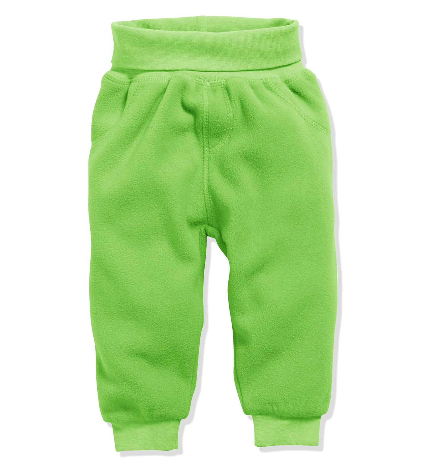Playshoes Unisex Kid's Fleece-Pumphose Baby Pants 74 Green - Cozy and Stylish Option for Your Little One - Buy Online on GoSupps.com