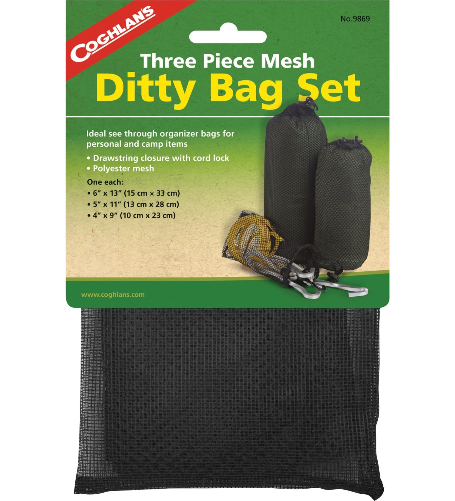 Coghlan's Three Piece Mesh Ditty Bag Set