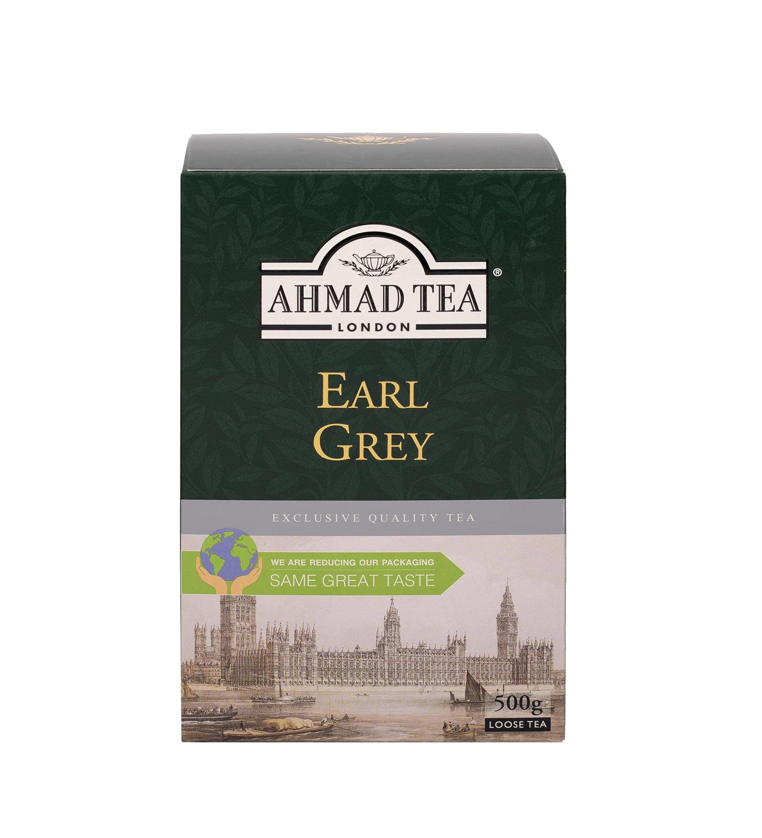 Ahmad Tea Earl Grey Loose Leaf Tea 500g - Pack of 1 - Buy Online on GoSupps.com