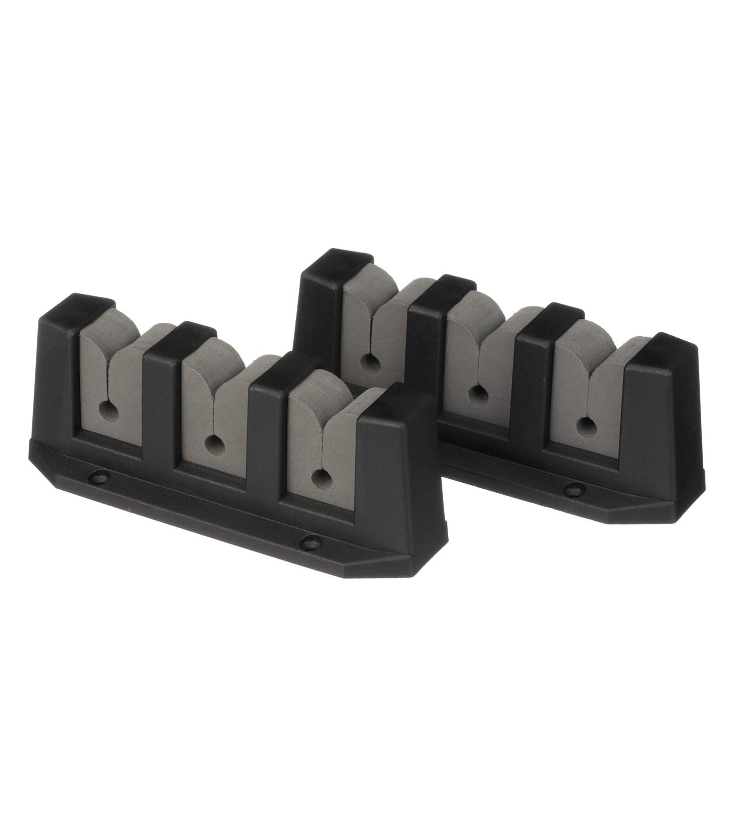 Seachoice 3-Rod Black ABS Plastic Storage Holder - Convenient Organization for Fishing Gear - Buy Online on GoSupps.com
