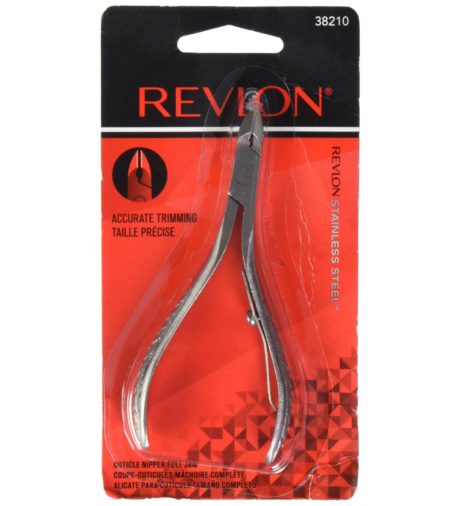Revlon Cuticle Nipper - Full Jaw for Precise Cuticle Trimming - Buy Online on GoSupps.com