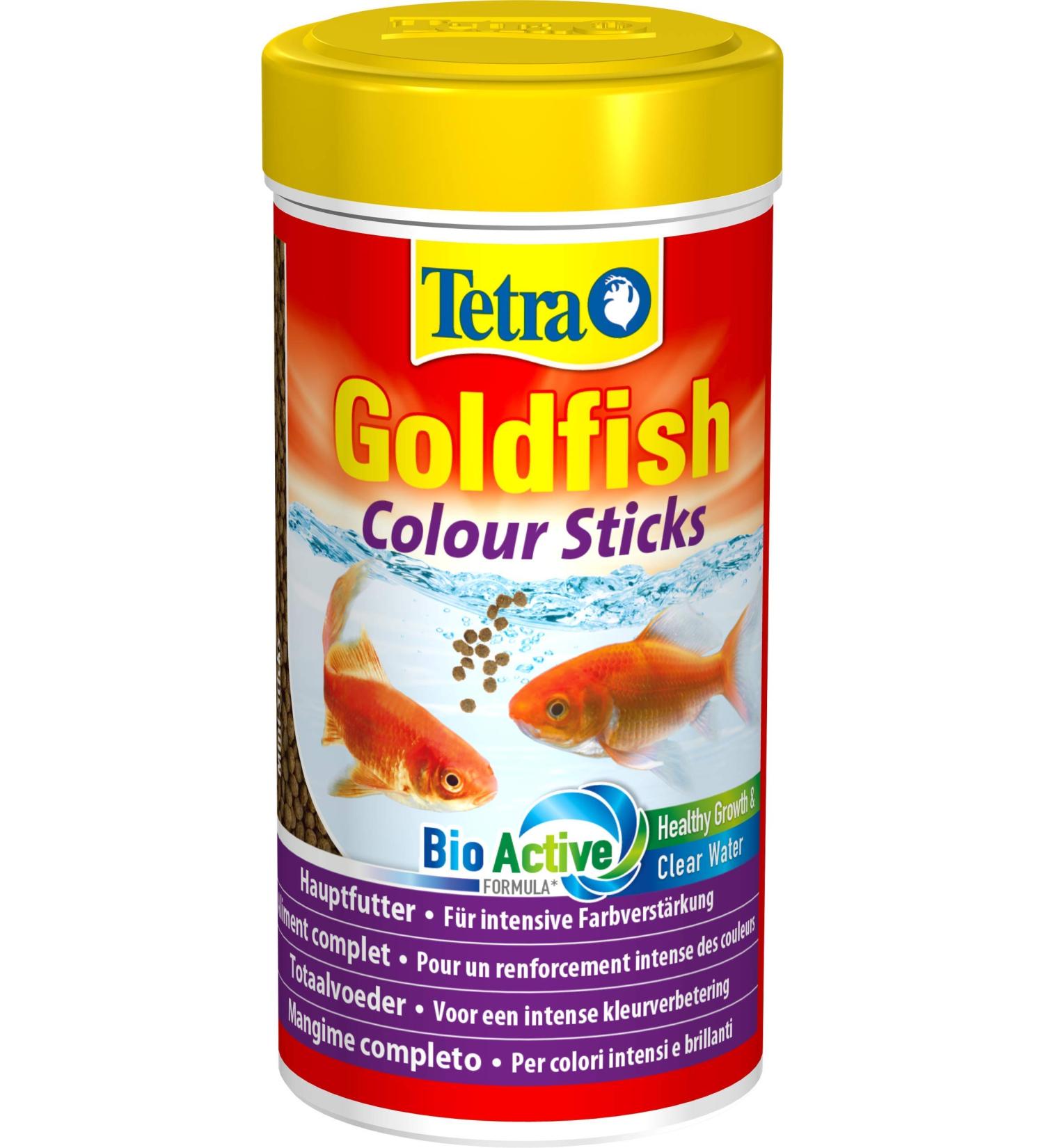 Tetra Goldfish Color Sticks - Enhance Natural Colors | 250 ml 75 g (1 Pack) - Premium Fish Food for Healthy Goldfish - Buy Online on GoSupps.com