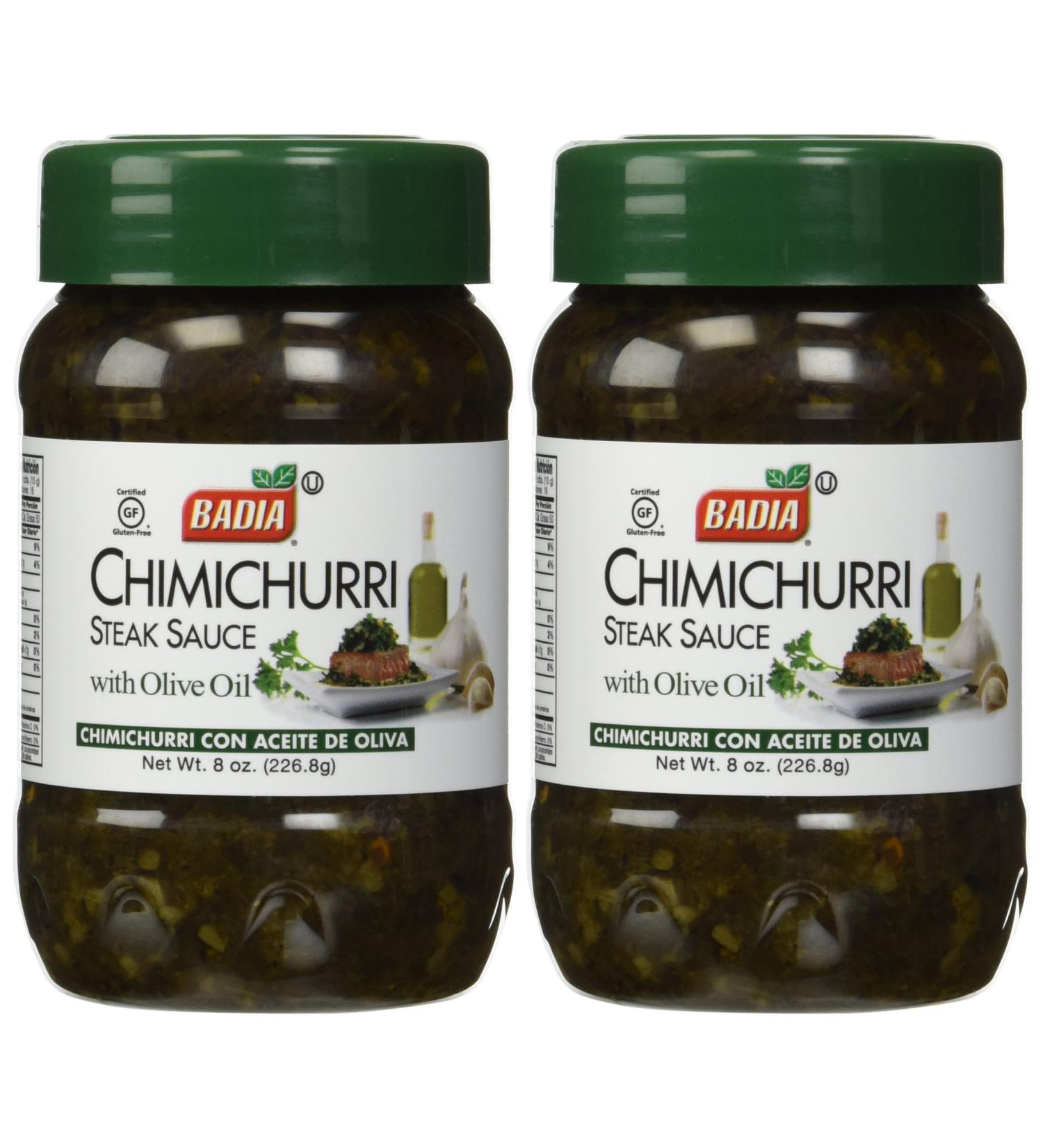 Badia Chimichurri Steak Sauce with Olive Oil 8 oz - 2 Pack - Buy Online on GoSupps.com