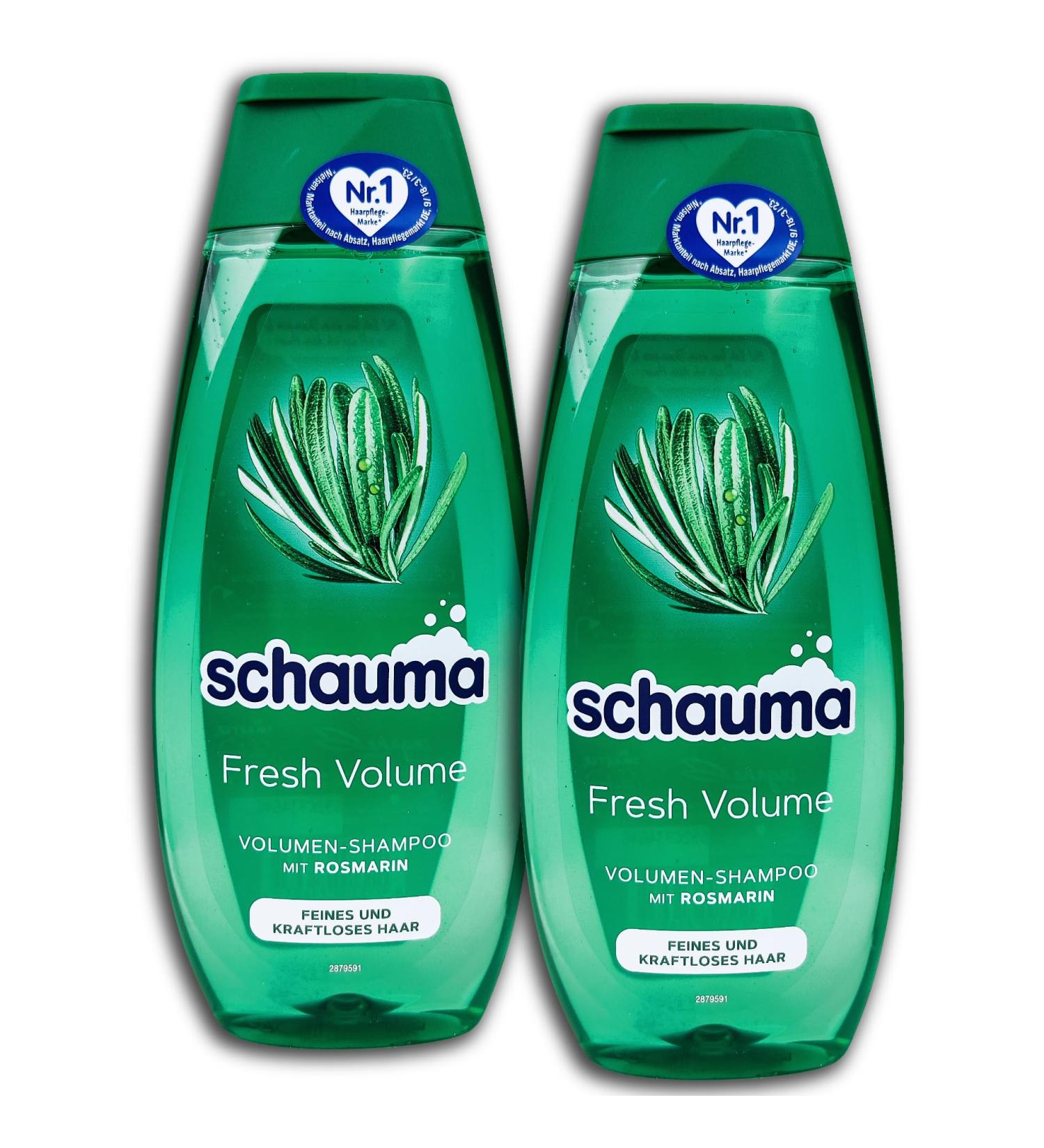 Fa 2 stuks Schauma Fresh Volume Shampoo 2 x 400 ml