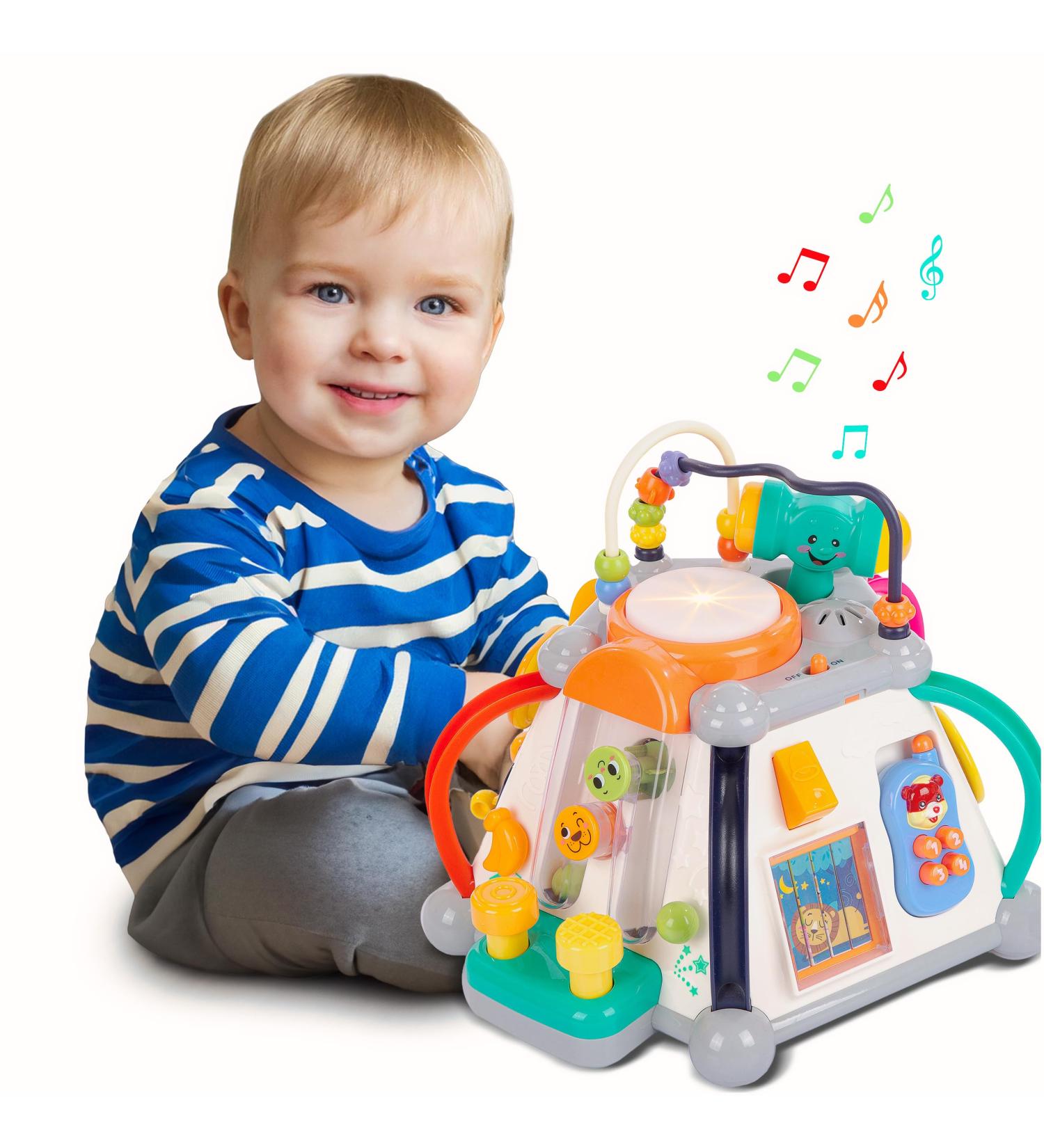 Interactive Motor Cubes for Toddlers | Educational Baby Toy & Activity Center - 20 Games | KP3707 - Buy Online on GoSupps.com