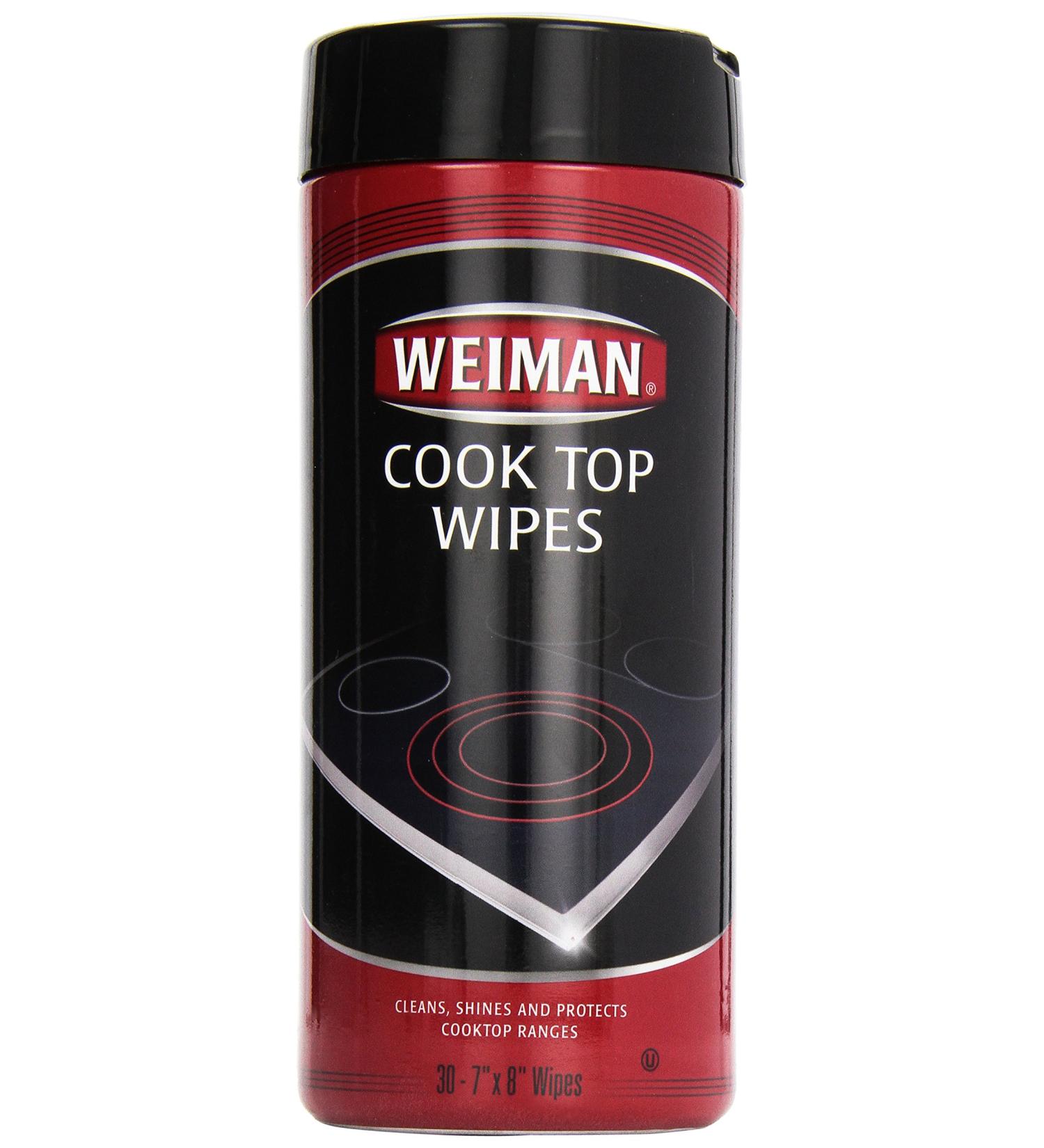 Weiman Cooktop Quick Wipes - 30 ct | Effective Cleaning for Stovetops & Appliances - Buy Online on GoSupps.com