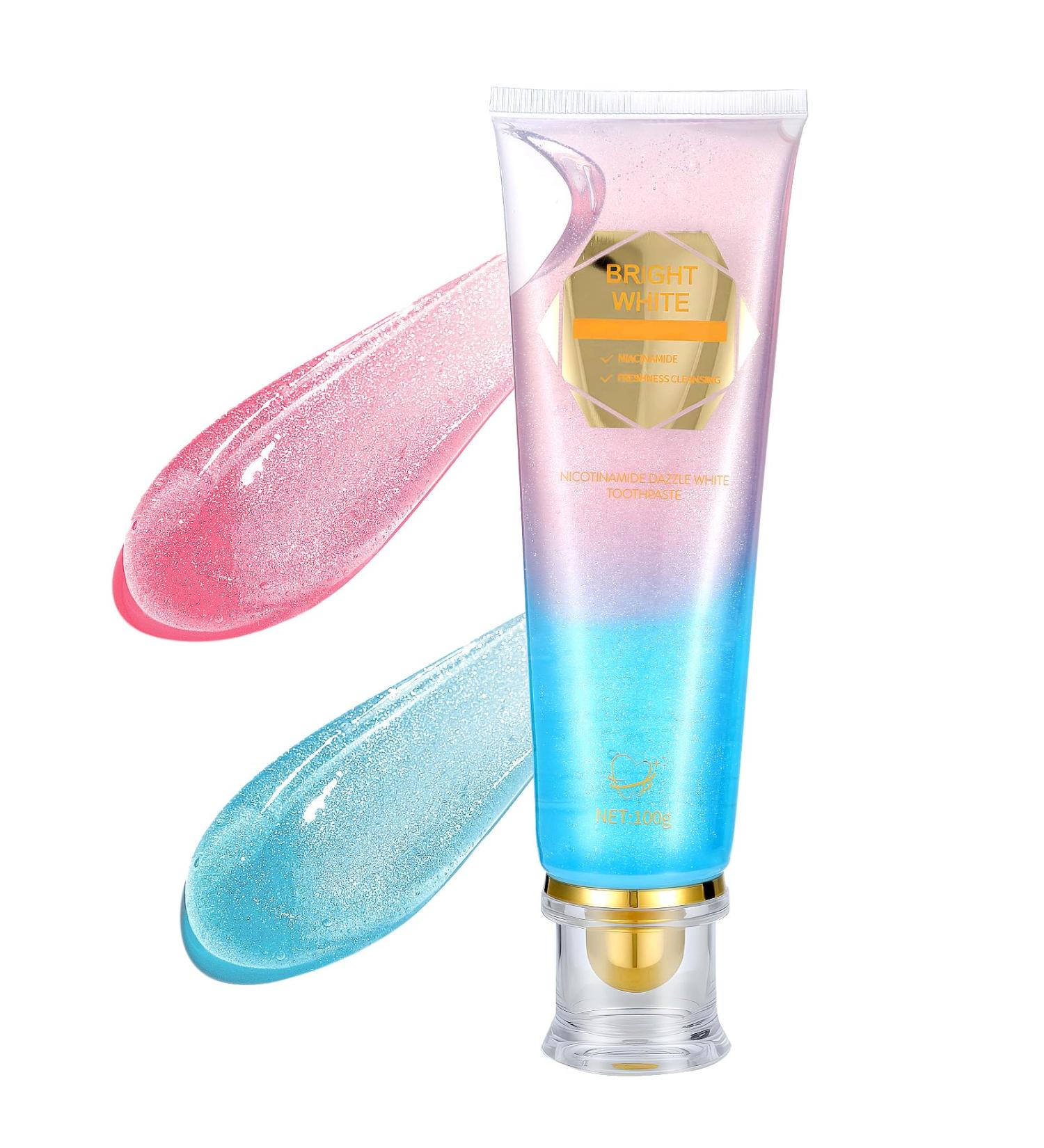 Niacinamide Whitening Toothpaste Effectively Whitens Teeth Protects Tooth Enamel Freshens Breath 24 Hours Fluoride-Free Formula is Suitable for Sensitive Teeth 3.53 Ounce - Buy Online on GoSupps.com