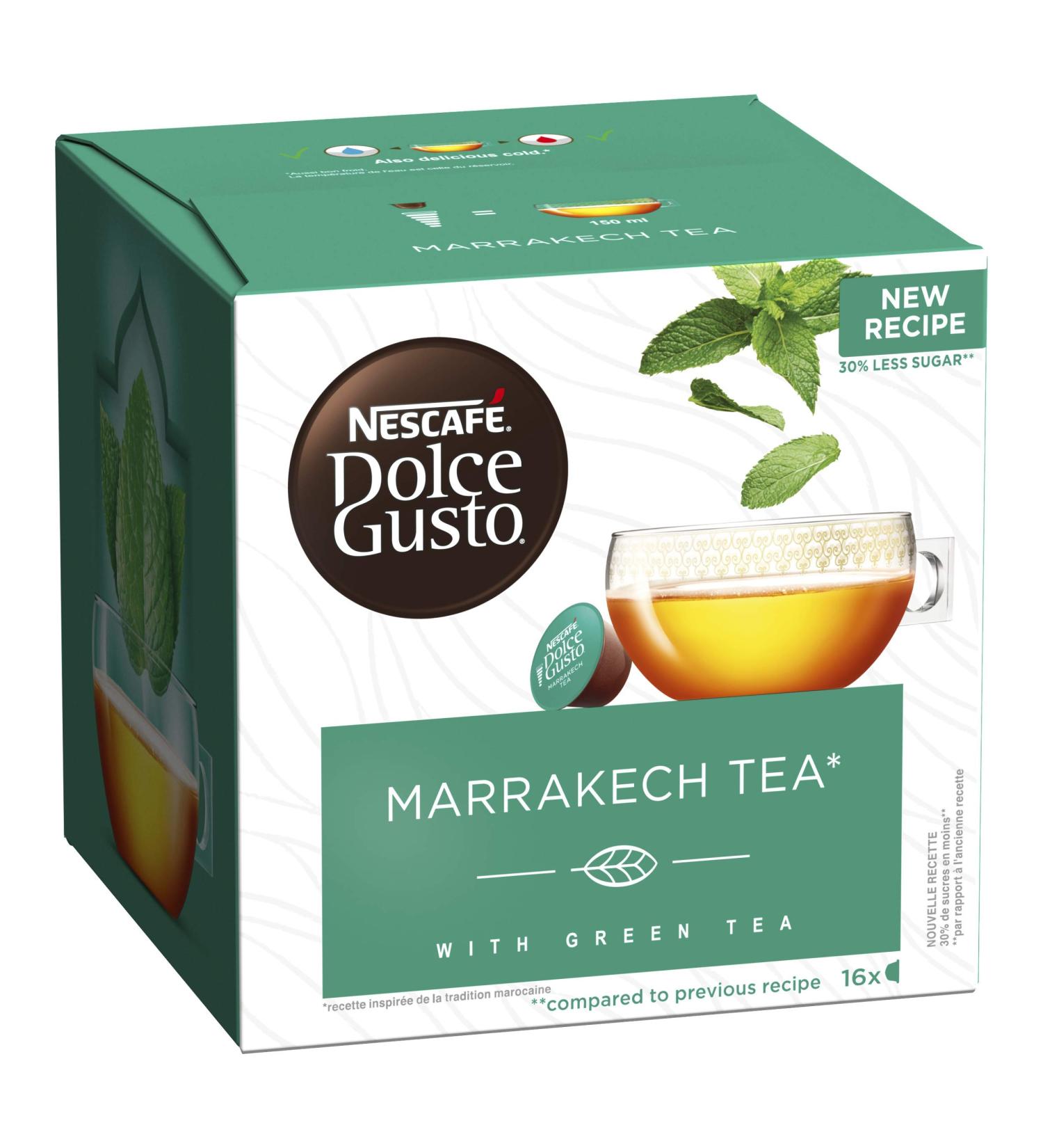 Nescaf Dolce Gusto Marrakech Tea 16 capsules - Buy Online on GoSupps.com