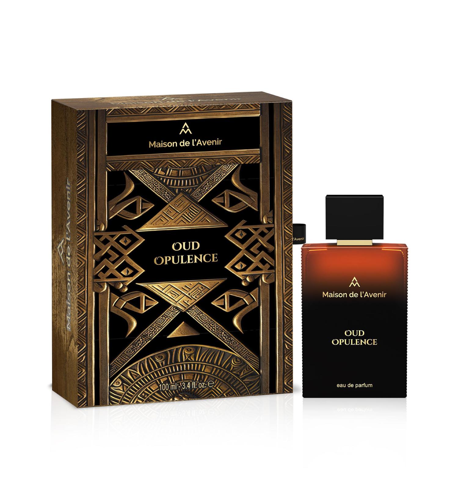 Maison de l'Avenir Oud Opulence - Oriental - with notes of Saffron Oud and Leather - Unisex - Cologne for Men - Perfume for Women - Long Lasting - Fine Niche Fragrance - Buy Online on GoSupps.com