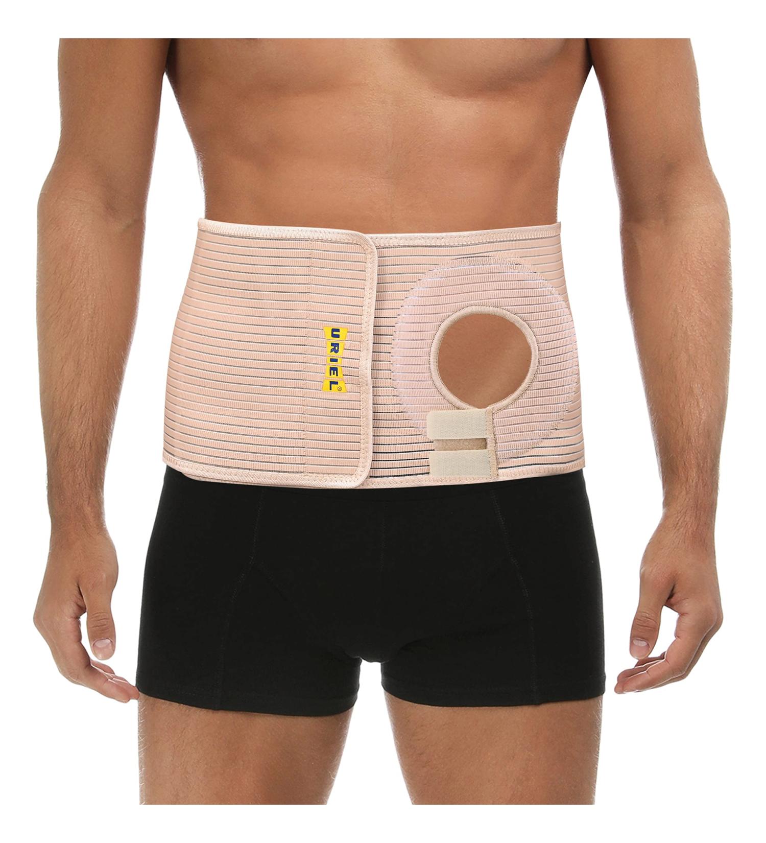 URIEL Abdominal Ostomy Belt - Comfortable Post-Operative Support for Men & Women | Size 5 (44.25 - 48) - International Shipping - Buy Online on GoSupps.com