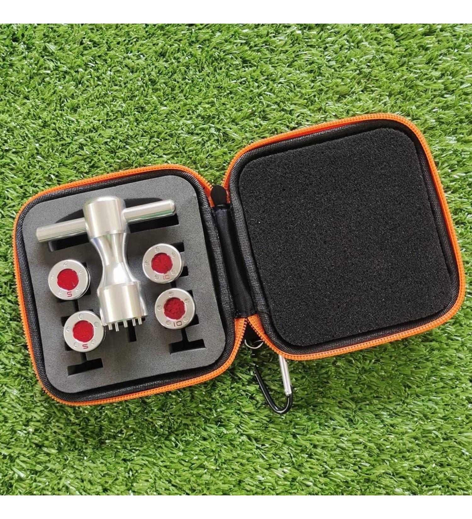 4-Piece Red Clover Golf Weights Tool Kit for Titleist Scotty Cameron Newport - 2 x 5g & 2 x 10g Croopers - Buy Online on GoSupps.com