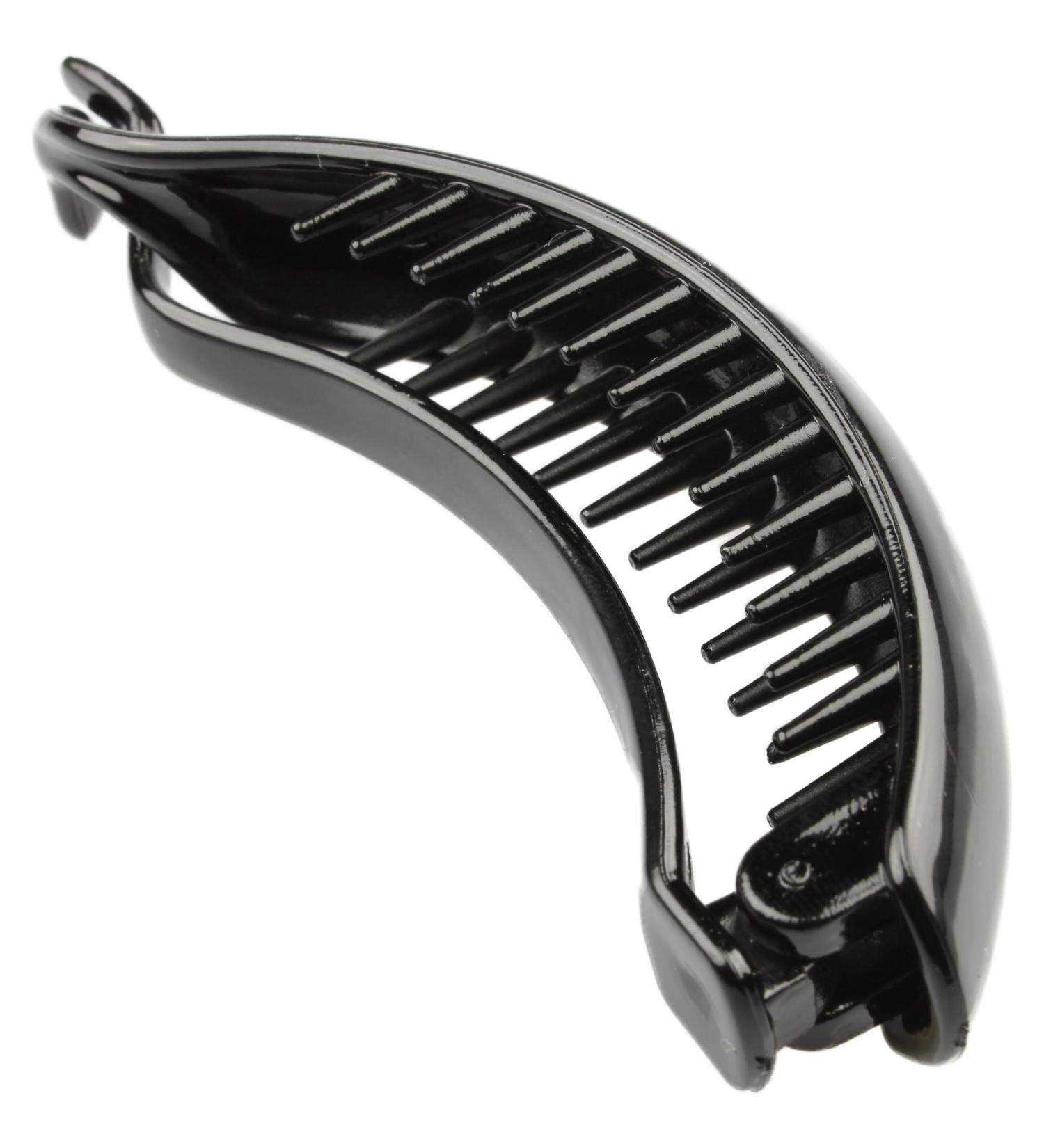 Hair Accessories Banana Clip Hair Clip Hair Comb Fish Clip Black Or Tort Fancy Banana Clip Slide by Unknown