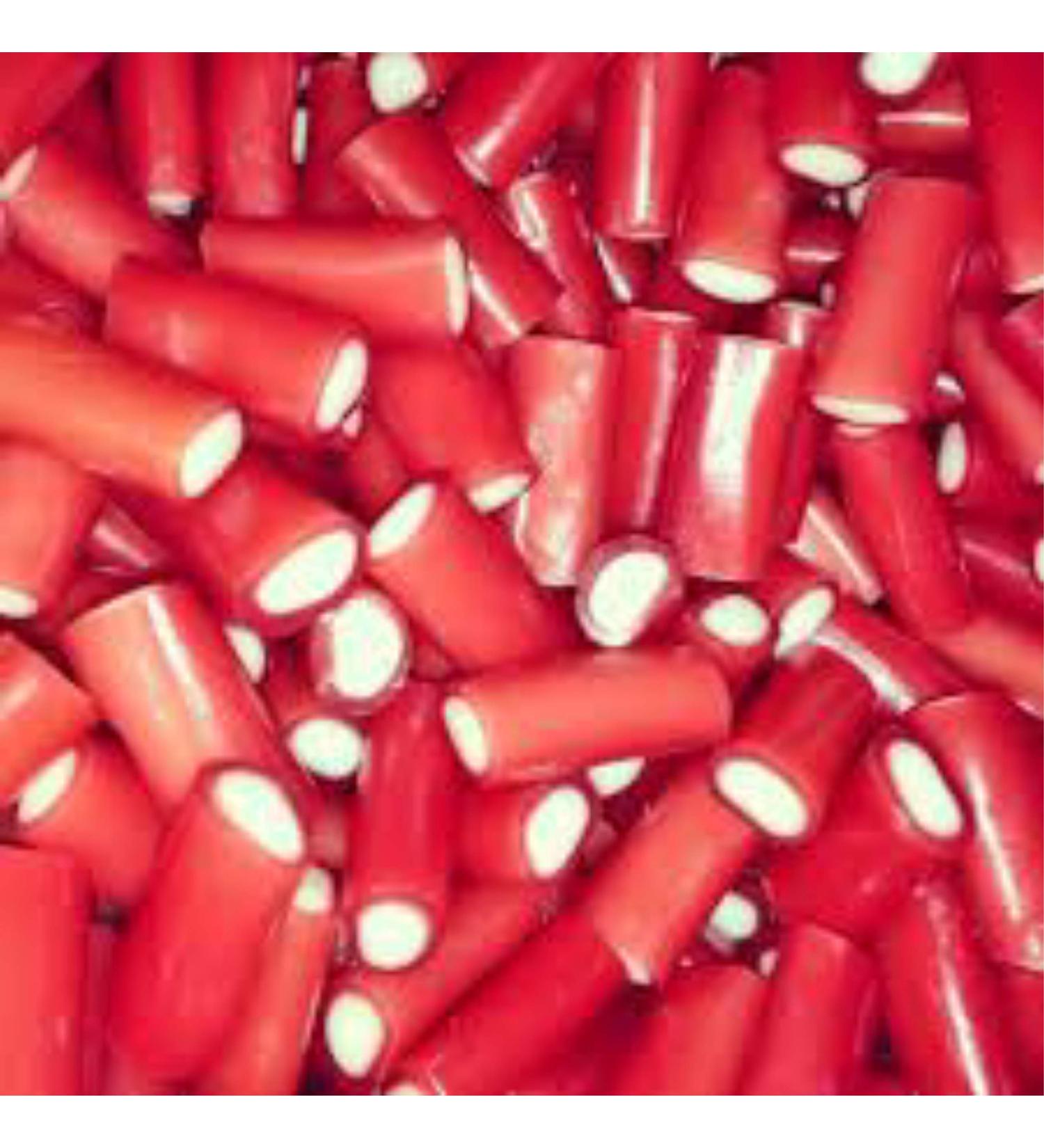 Strawberry Mini Cable Pencil Pieces Sweets HALAL (400g)