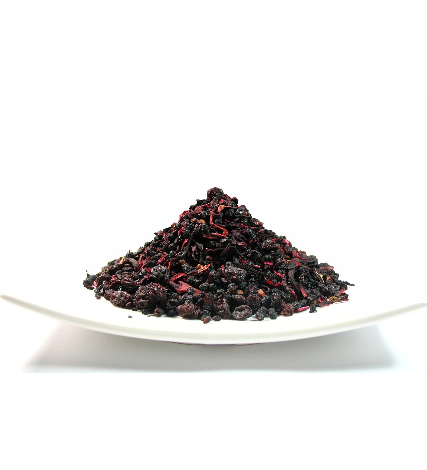 Elderberry Fruit Herbal Tea - Medicinal Properties - 4 OZ - Buy Online on GoSupps.com