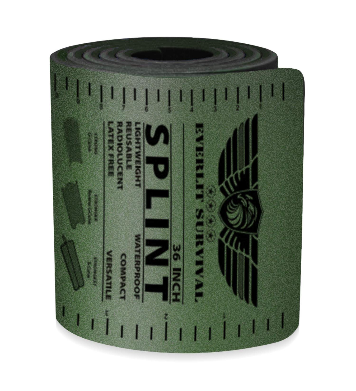 EVERLIT Survival 36 Inch Splint - Lightweight Waterproof Tactical Field Splint for Bone Fracture Treatment - Buy Online on GoSupps.com