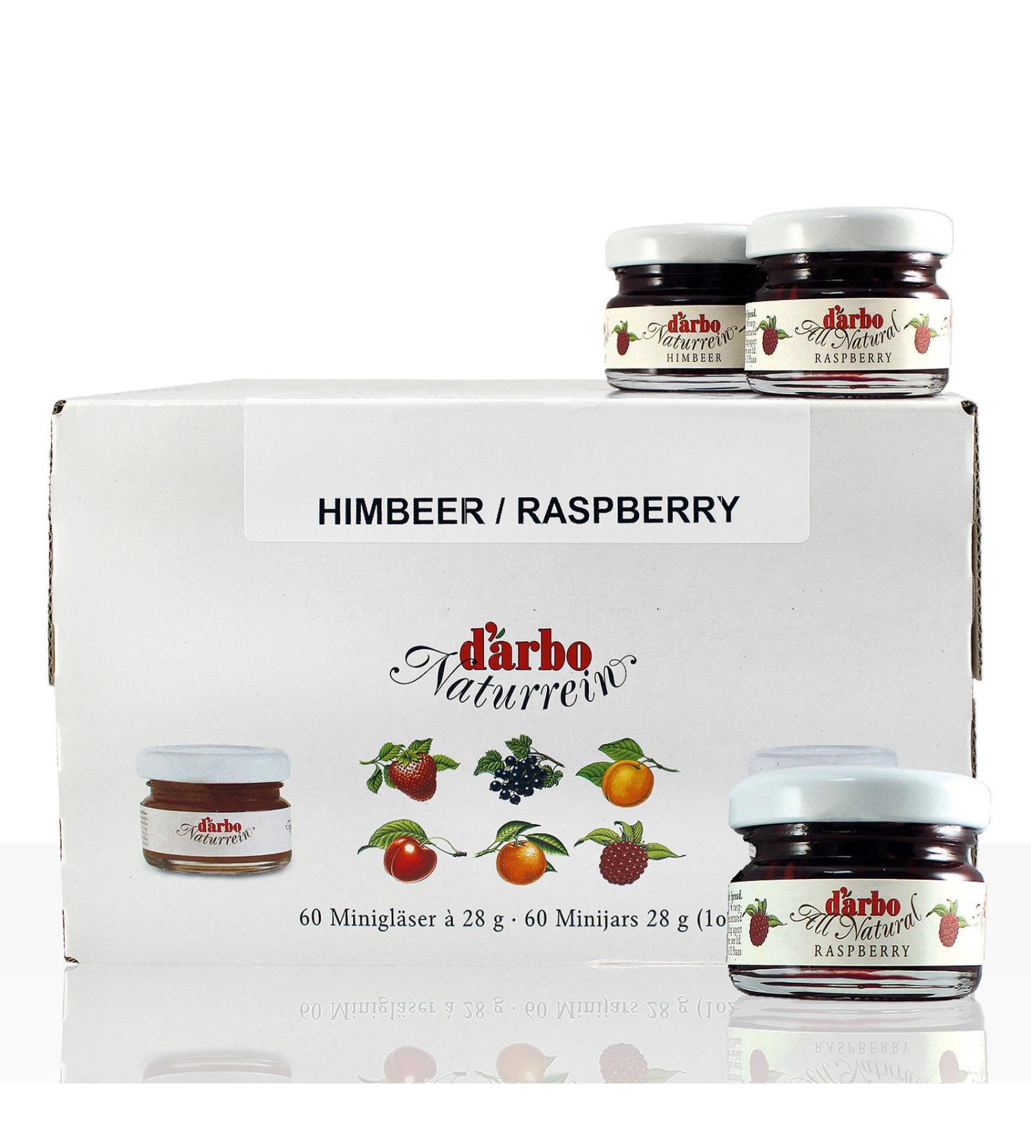 Darbo Raspberry jam 60 x 28 g