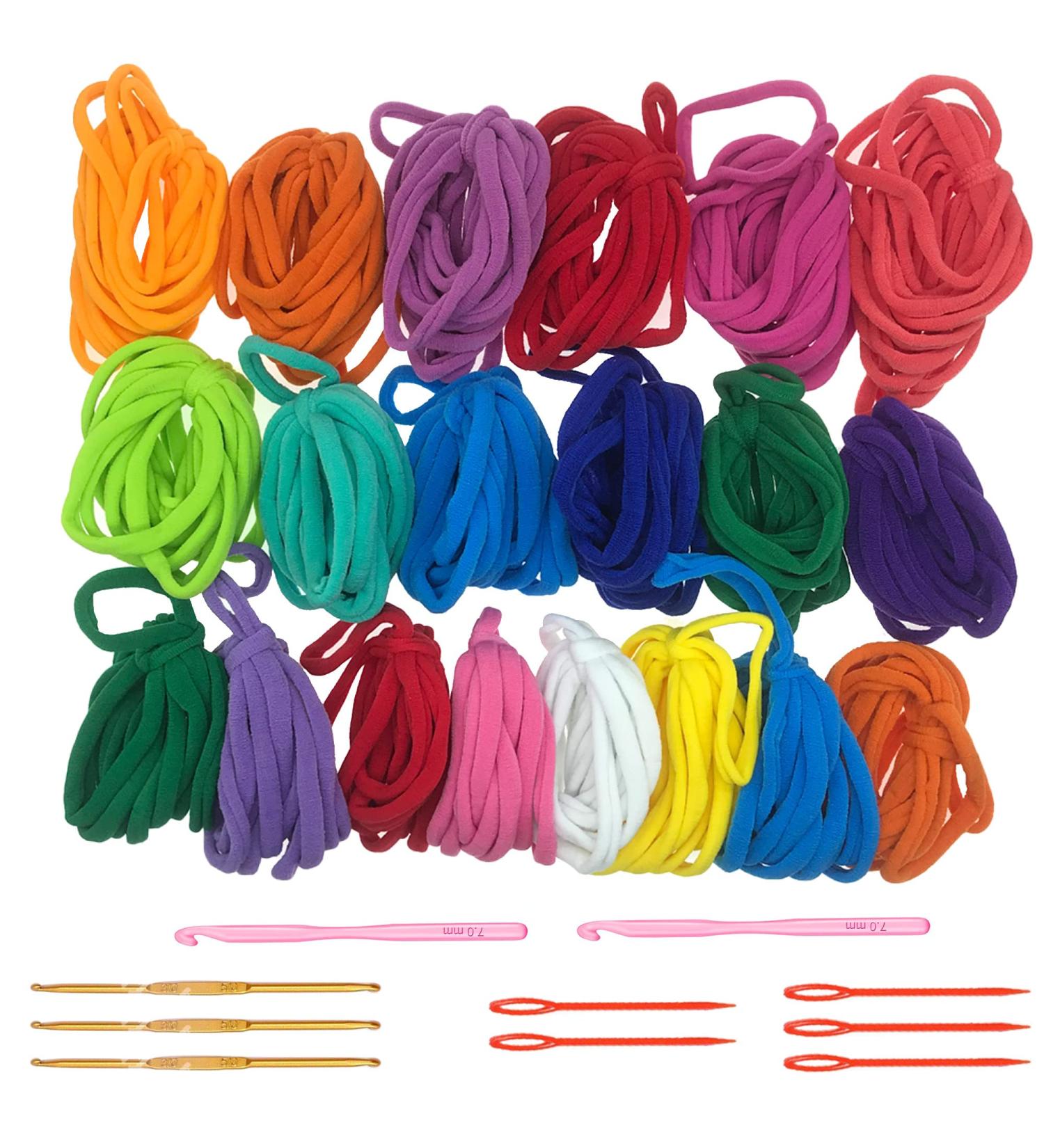 Seasonsky Potholder Loops Weaving Craft Loom Kit with Crochet Hook - 298PCS - Buy Online on GoSupps.com