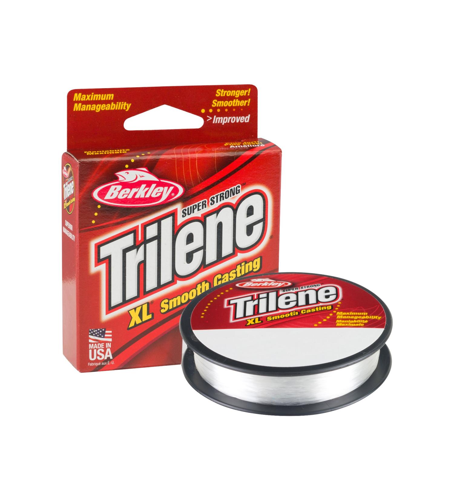 Berkley Trilene XL Smooth Casting Monofilament Service Spools (XLPS6-15), 110 Yd, pound test 6 - Clear