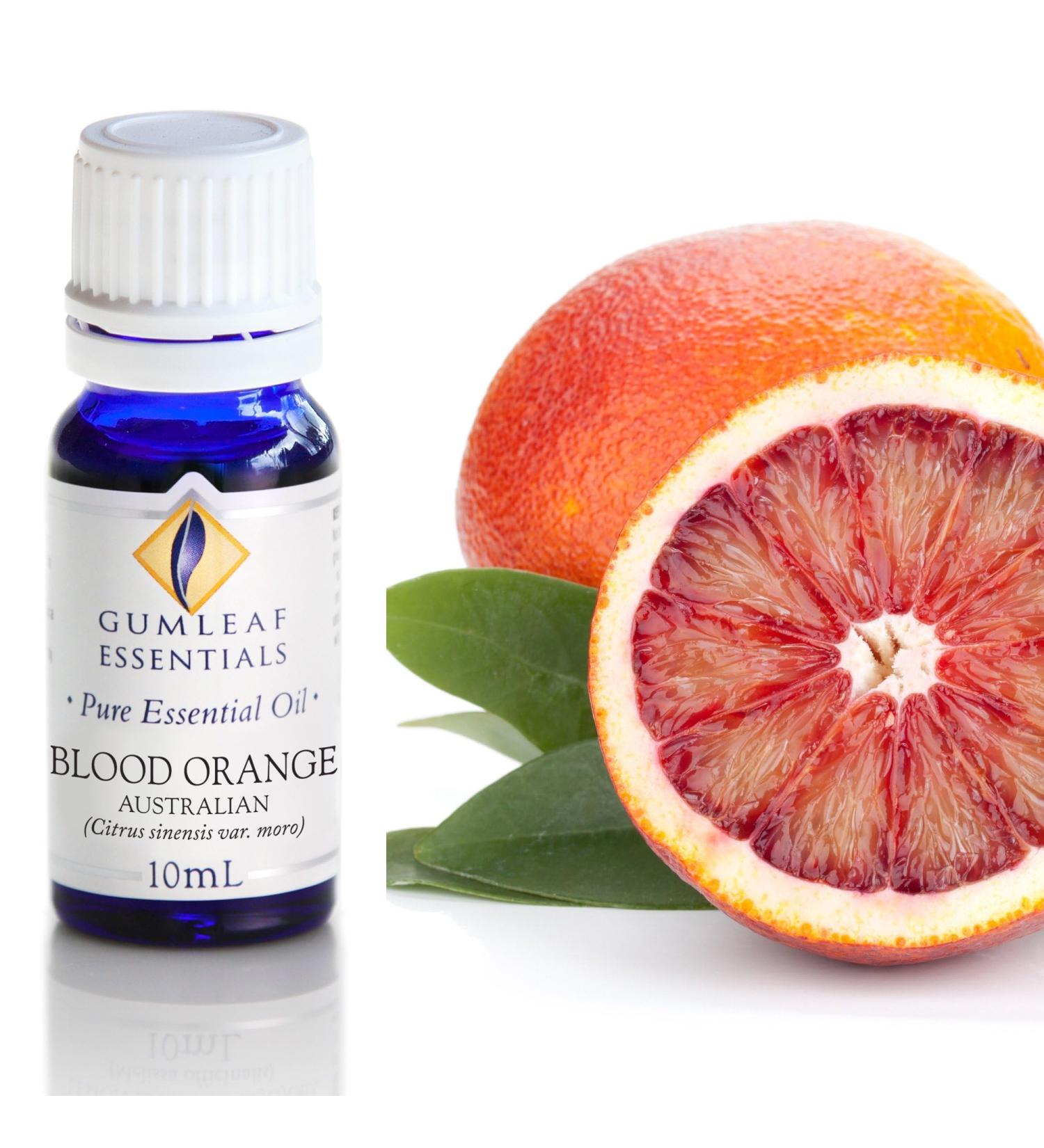 Gumleaf Essentials Blood Orange Essential Oil - 0.34fl oz Cruelty Free & Vegan 100% Pure & Natural - Buy Online on GoSupps.com