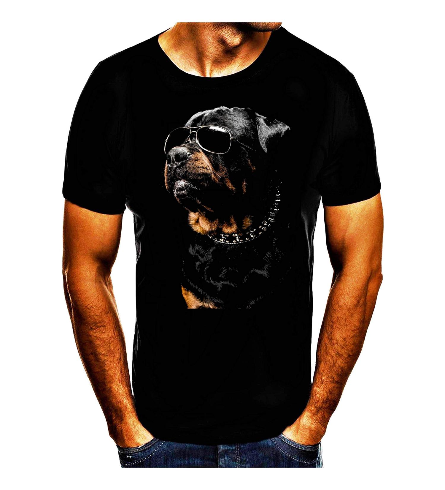 Shirtbude Hund Dog Rottweiler Great Dane Saying Fun Tshirt XS