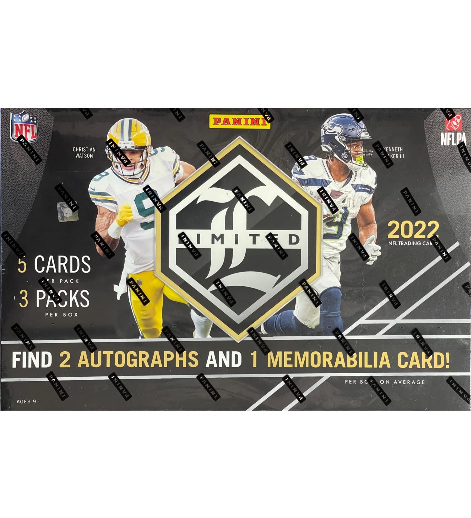 2022 Panini Limited Football Hobby Box - 3 Packs - Buy Online on GoSupps.com