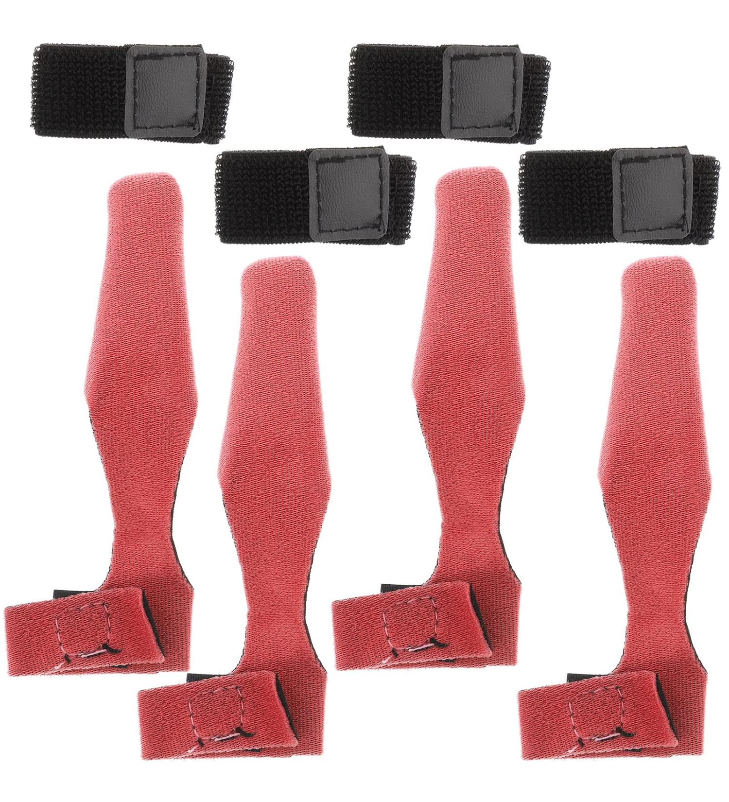 TEHAUX Fishing Rod Protection Sleeves - 4 Sets with Fastening Strap, Rod Tip Covers, and Case - Rod Guard Caps and Accessories for Fishing Tools - Buy Online on GoSupps.com