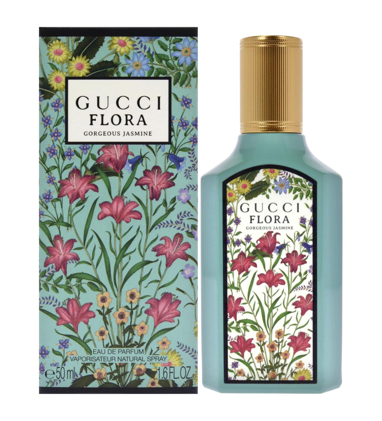 Gucci Flora Gorgeous Jasmine by Gucci for Women 1.6 oz Eau de Parfum Spray Lavender 1.6 Fl Oz (Pack of 1) - Buy Online on GoSupps.com