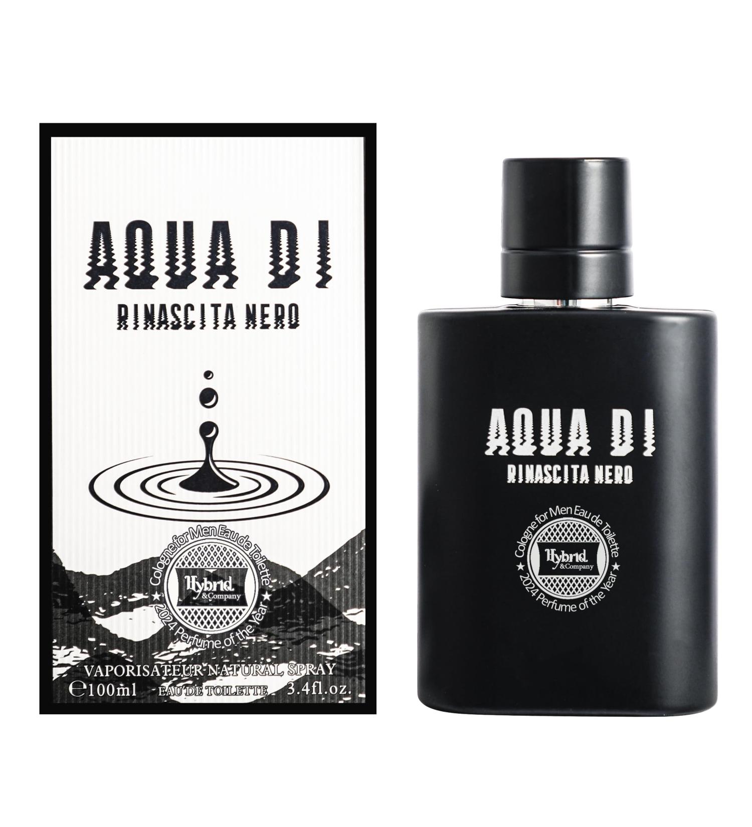 Hybrid & Company Aqua Di Rinascita Nero For Men Eau De Parfum Vaporisateur Natural Spray 3.4 Fl Oz Aqua Di Rinascita Nero 3.4 Fl Oz (Pack of 1) - Buy Online on GoSupps.com