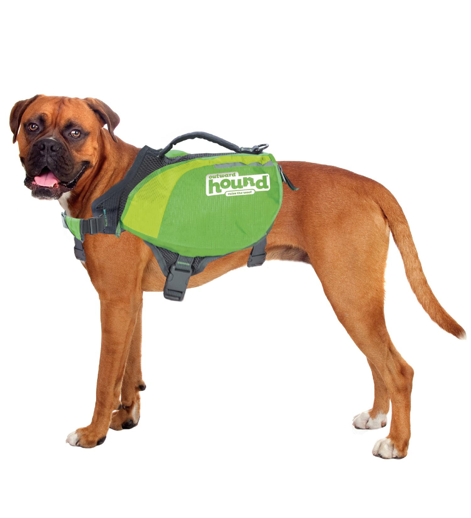 Outward Hound Daypak Green Dog Saddleback Backpack - Large - Buy Online on GoSupps.com