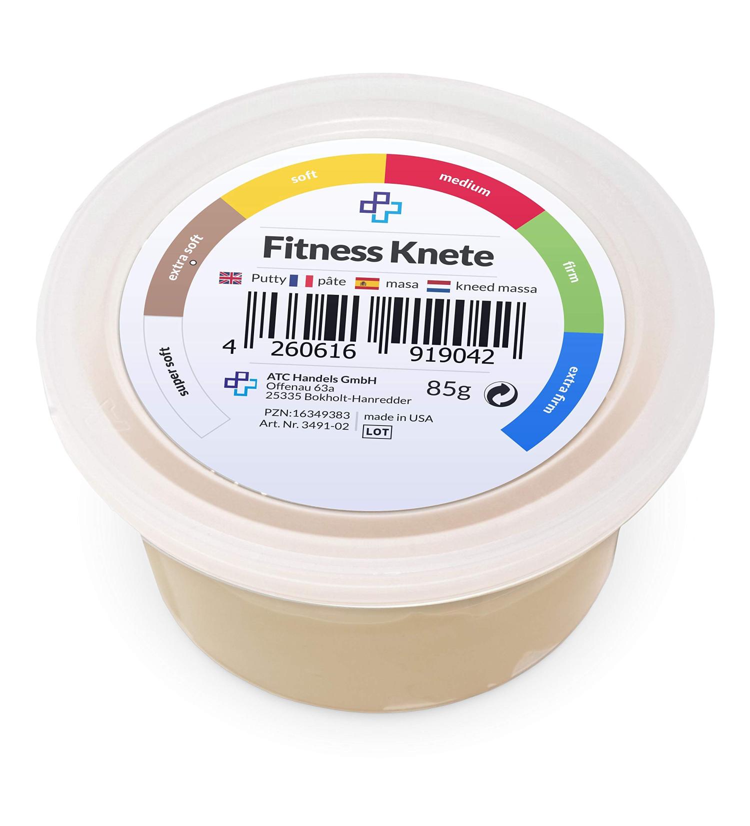 Buy ATC Handels GmbH Therapy Putty 85g - Extra Soft Hand Training & Modeling Clay 450g Beige - International Shipping Available - Buy Online on GoSupps.com