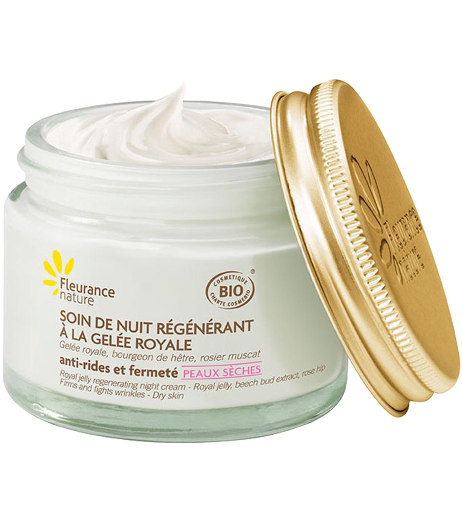 Fleurance Nature Regenerating Night Care with Royal Jelly Organic Cosmetic 50 ml