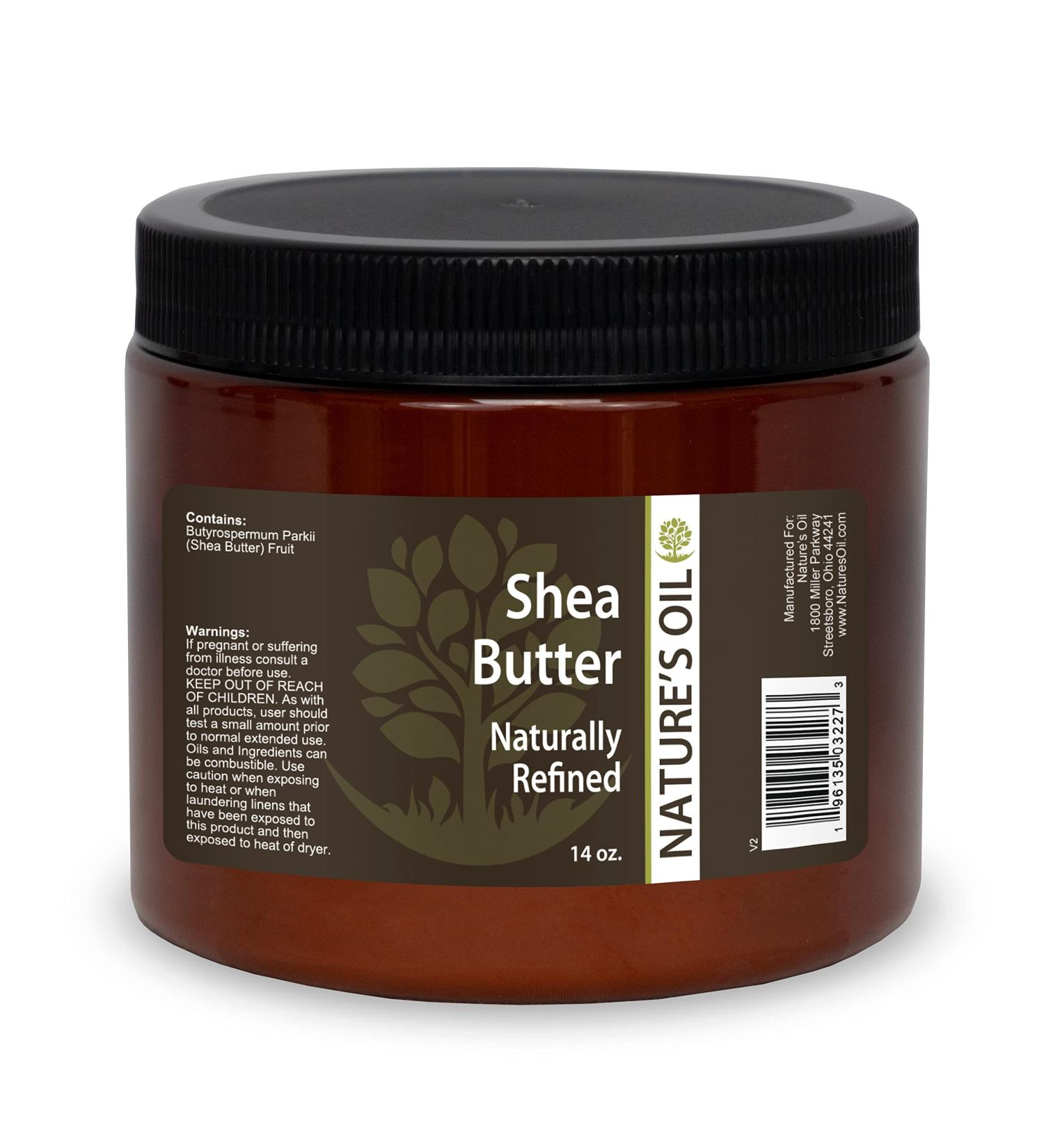 Nature's Oil Shea Butter Naturally Refined 14oz