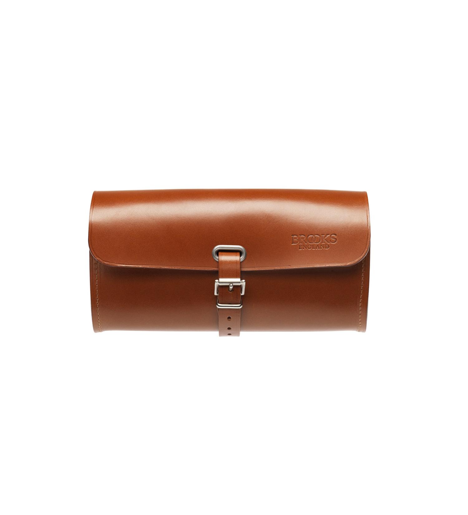 Brooks Saddles Challenge Tool Bag - Honey - Large | Premium Leather Cycling Accessory - Buy Online on GoSupps.com