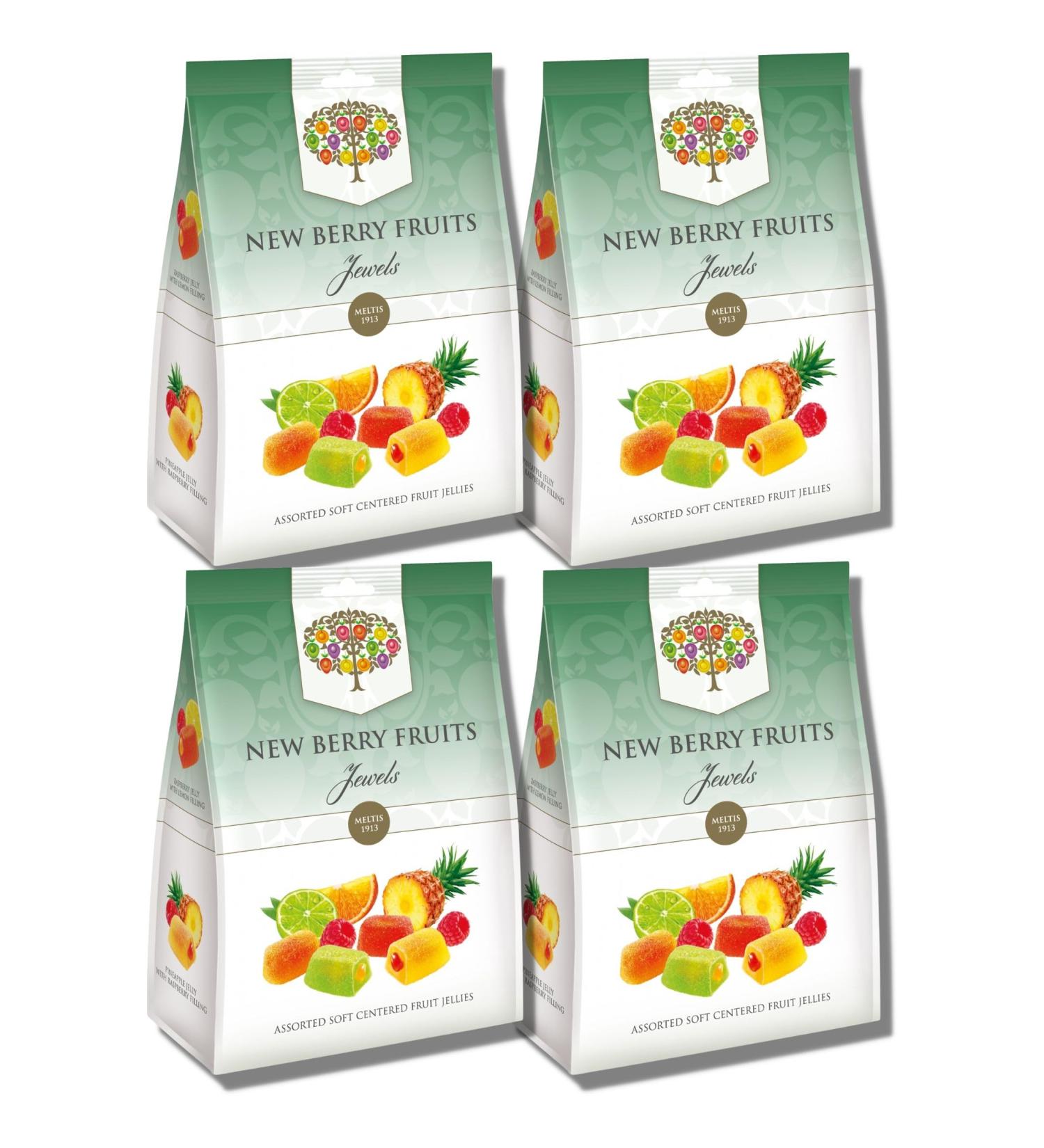 Jelly Fruits 4 Packs - Newberry Fruits Jewels Bag 160g each bundled by TGBK - Buy Online on GoSupps.com